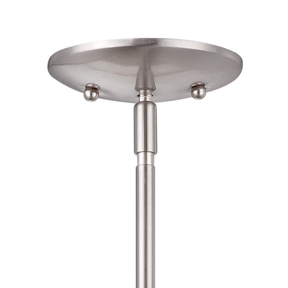 Designers Fountain 15005-MP-35 Torino Mini Pendant, Brushed Nickel