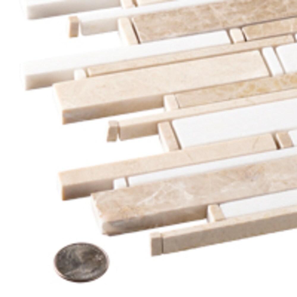 Knoll Natural Stone Mosaic Kitchen Backsplash, Bathroom, Shower, Pool, Wall and Floor Tile