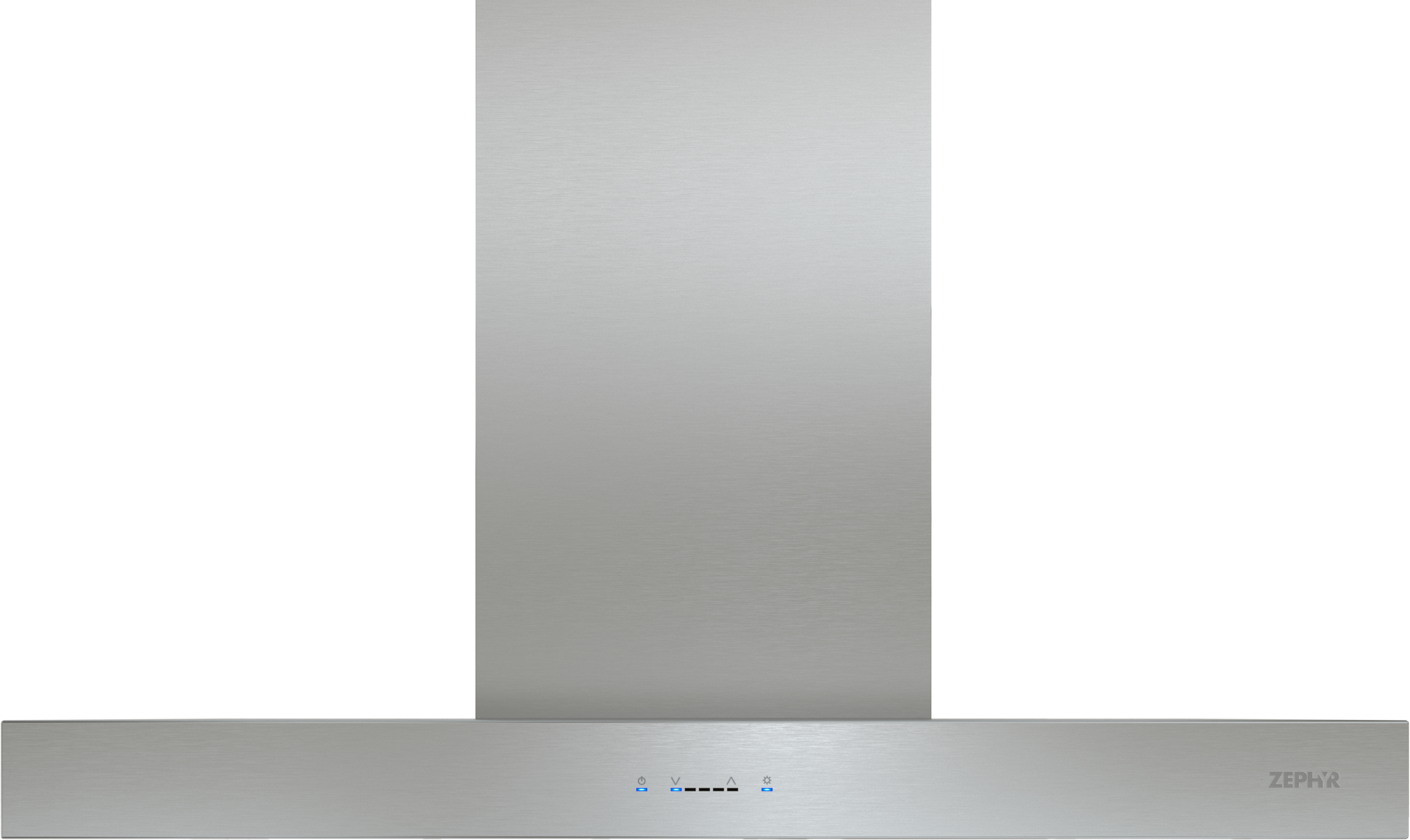 Zephyr 36" Roma 600 CFM Convertible Wall Mount Range Hood in Gray with Nightlight