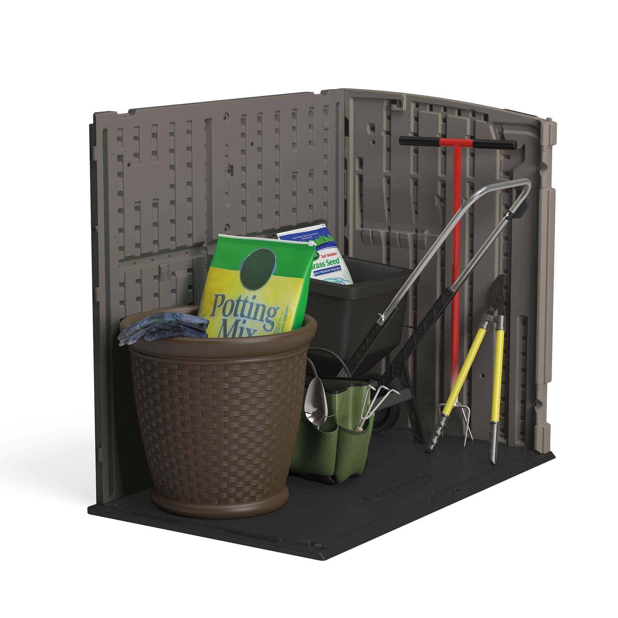 Suncast Suncast Outdoor Resin Horizontal Storage Shed