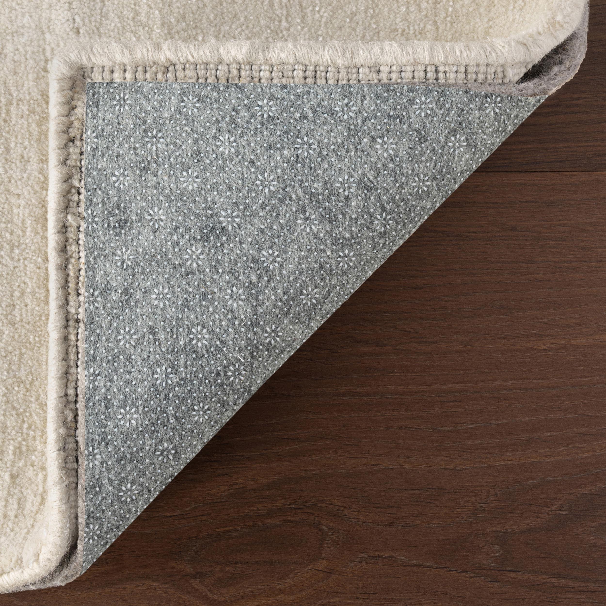 Nuloom Brody Eco-Friendly Non Skid Rug Pad, Square 4', Gray