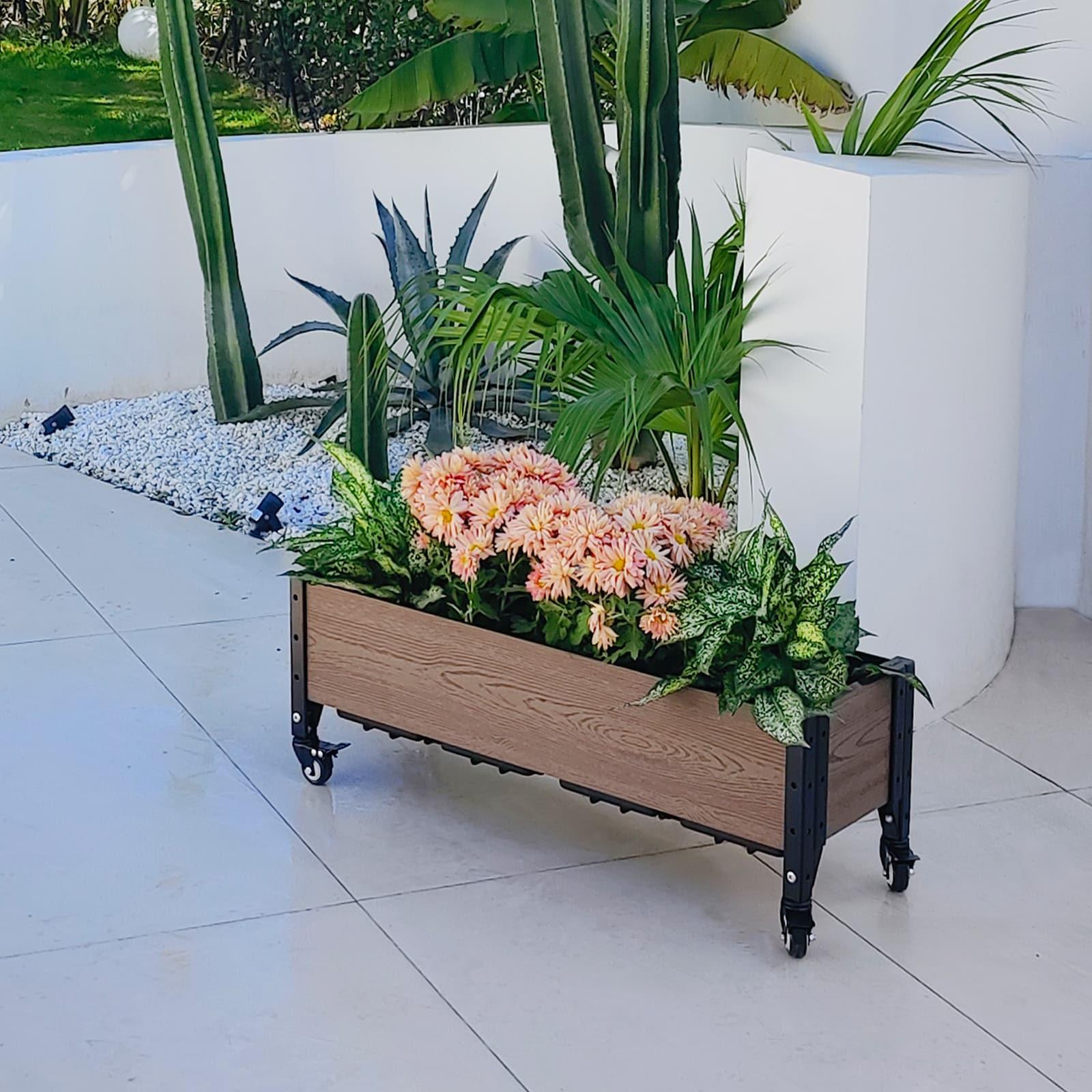 Rolling Planter Box