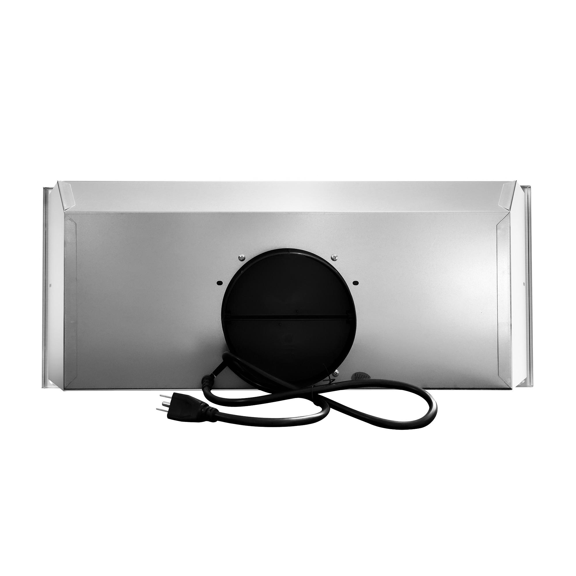 Cosmo 30 in. Insert Range Hood w/ Push Button Controls, 3-speed Fan, LED Lights and Permanent Filter