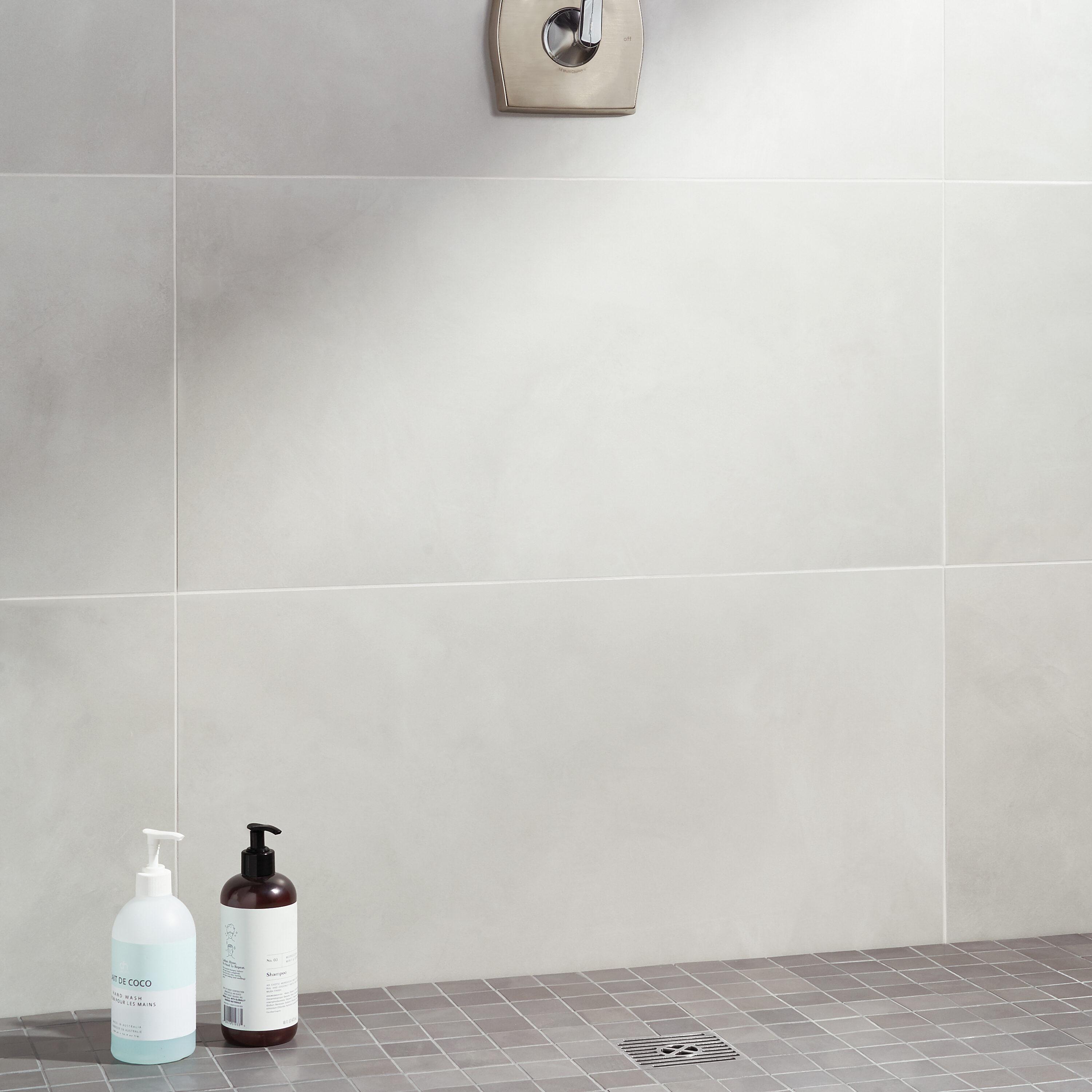 Bond Tile Ryx 15.74 in. x 31.49 in. Matte Porcelain Concrete Look Floor and Wall Tile (13.77 Sq. Ft. / Case)