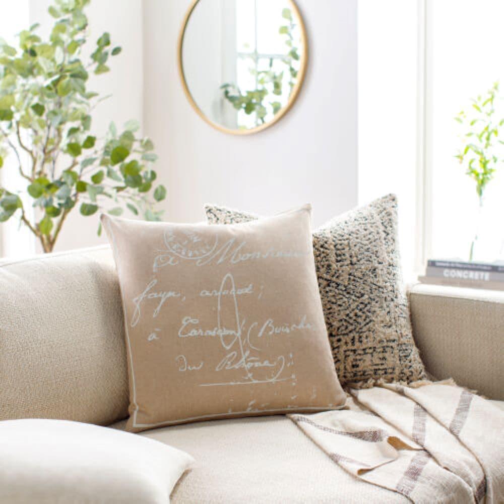Livabliss Geometric Cotton Throw Pillow