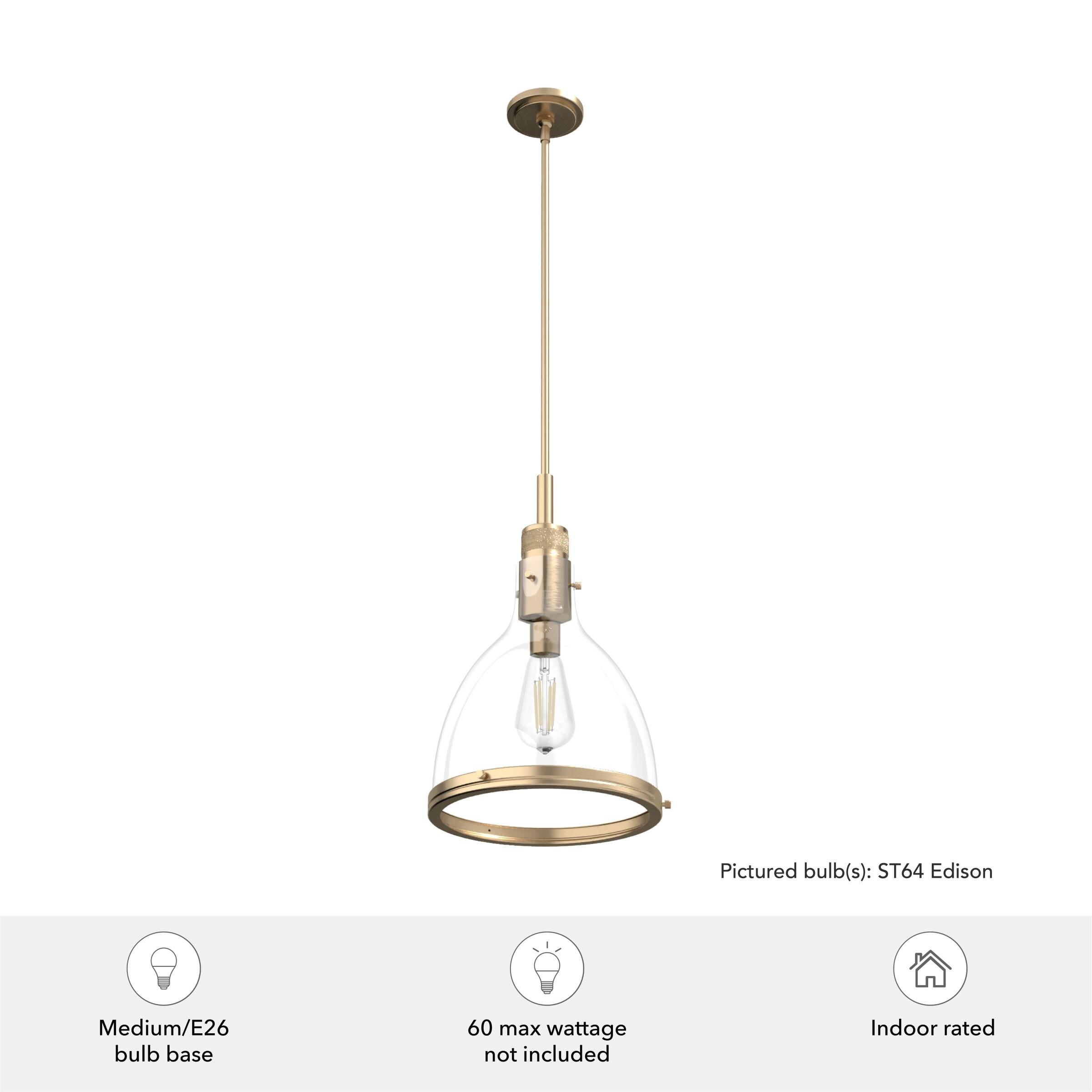 Van Nuys 1 Light 13 inch Bell Pendant