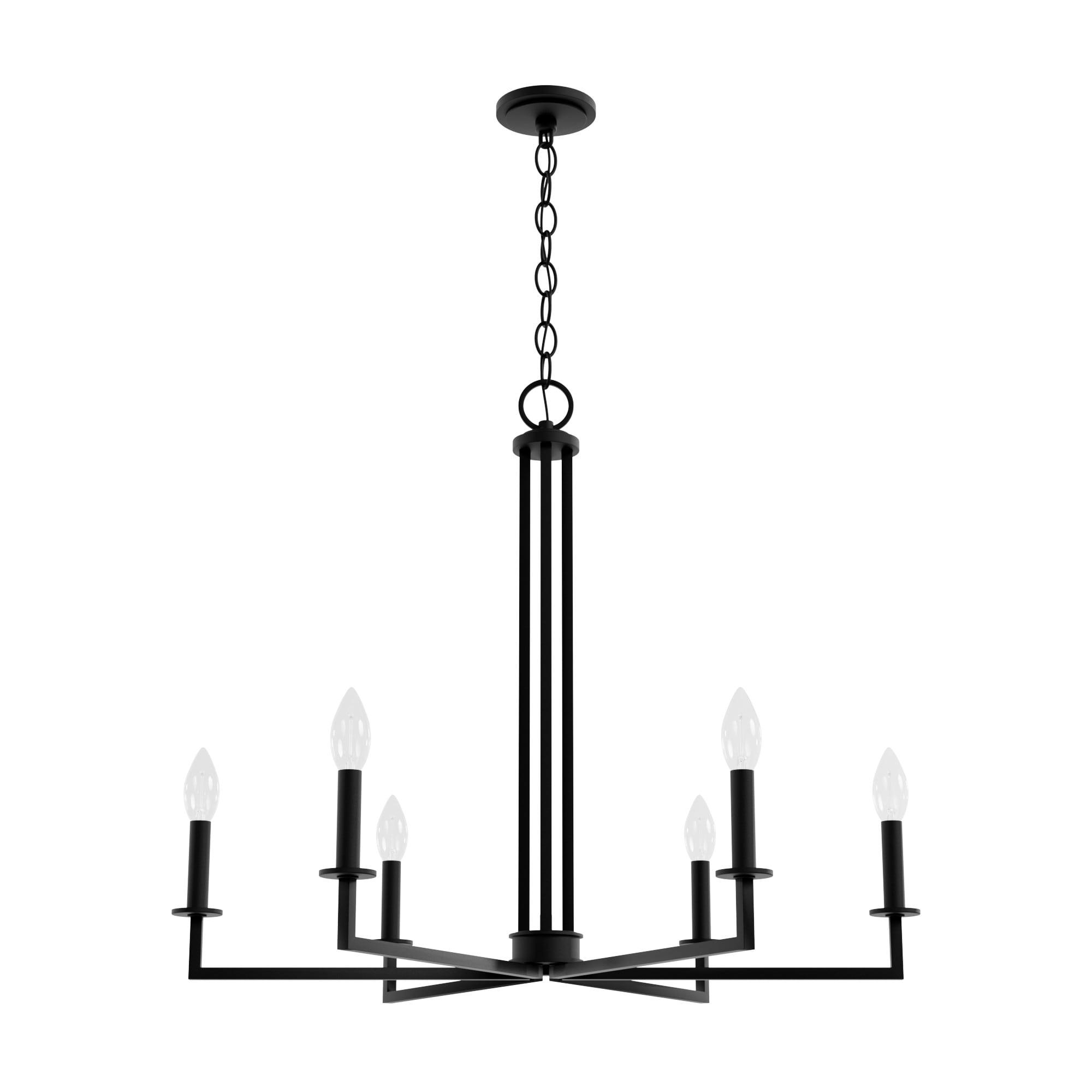 Hunter Fan 6 - Light Geometric Classic Chandelier