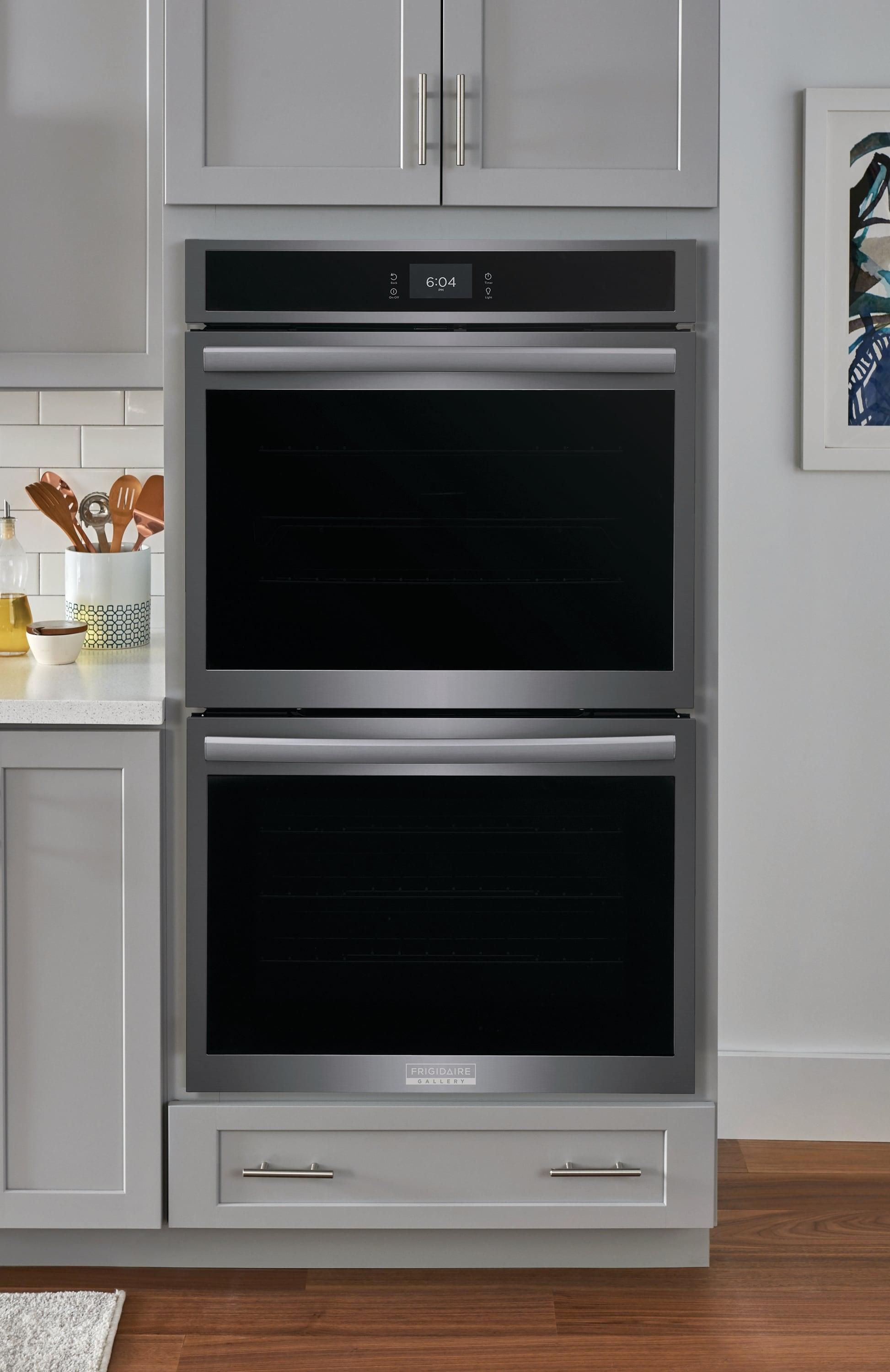 Frigidaire 30" 5.3 cu. ft Self-Cleaning Convection Electric Single Wall Oven FCWS3027AS
