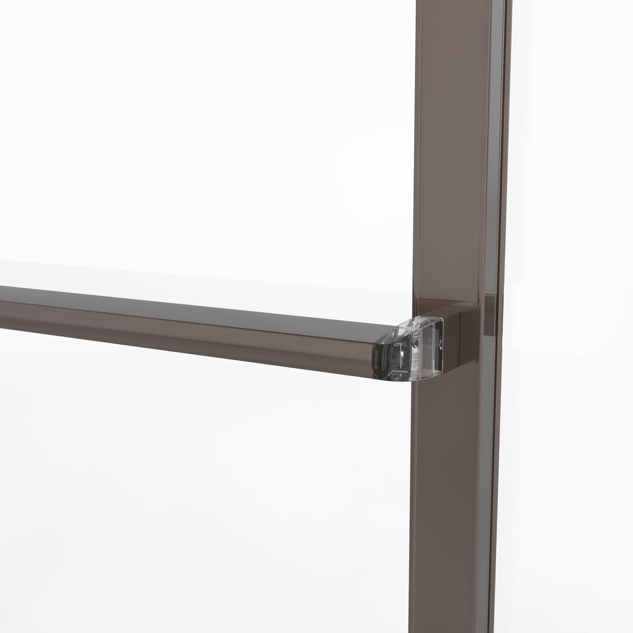 Deluxe 57" W x 71.5" H Bypass Framed Shower Door