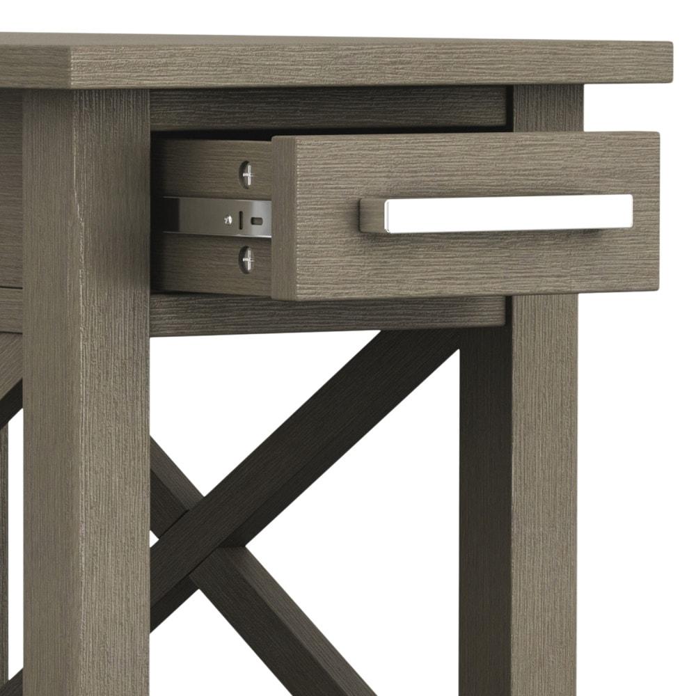 Simpli Home Kitchener End Table with Storage