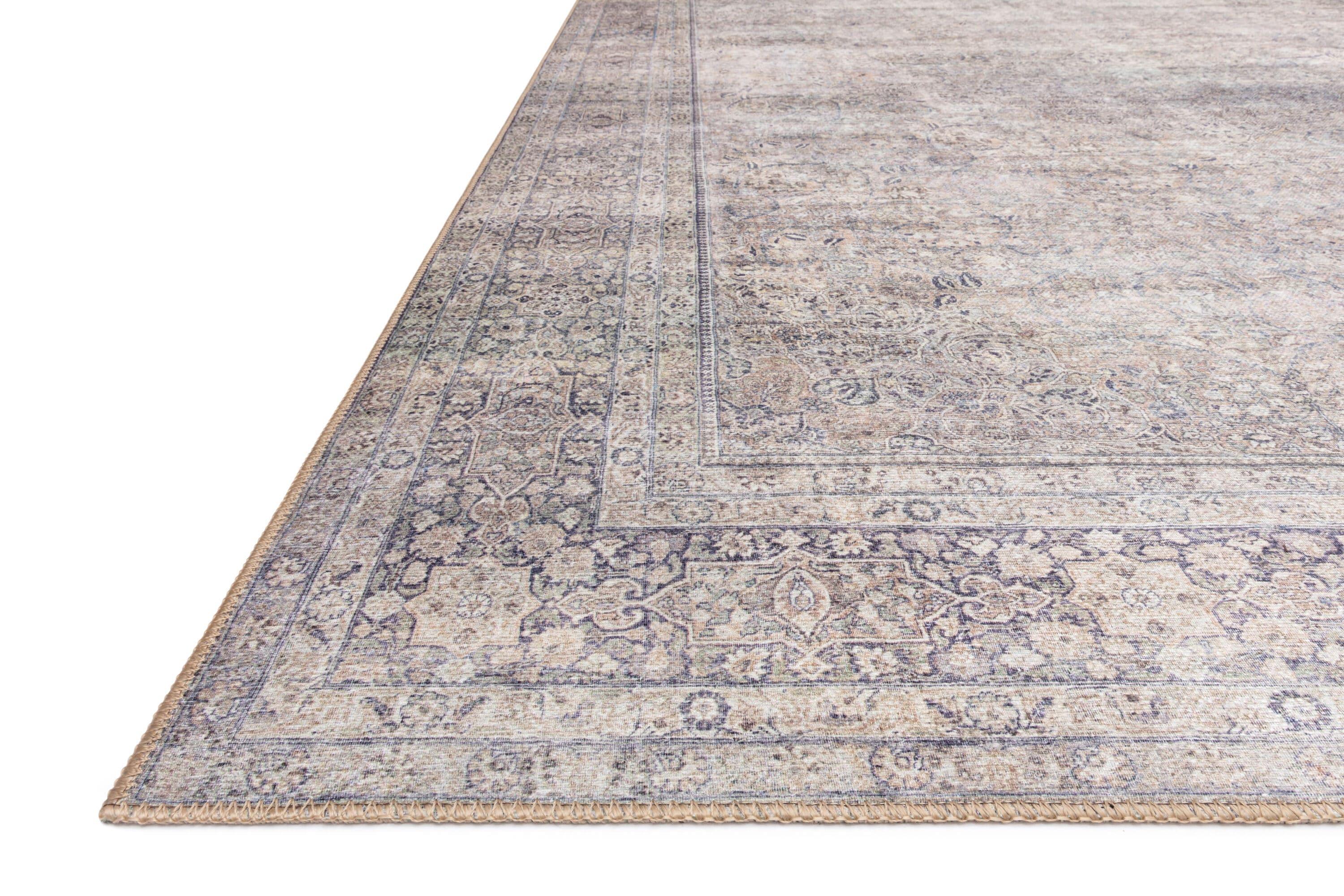 Loloi II Wynter WYN-03 Silver / Charcoal Oriental Area Rug 7'-6" x 9'-6"