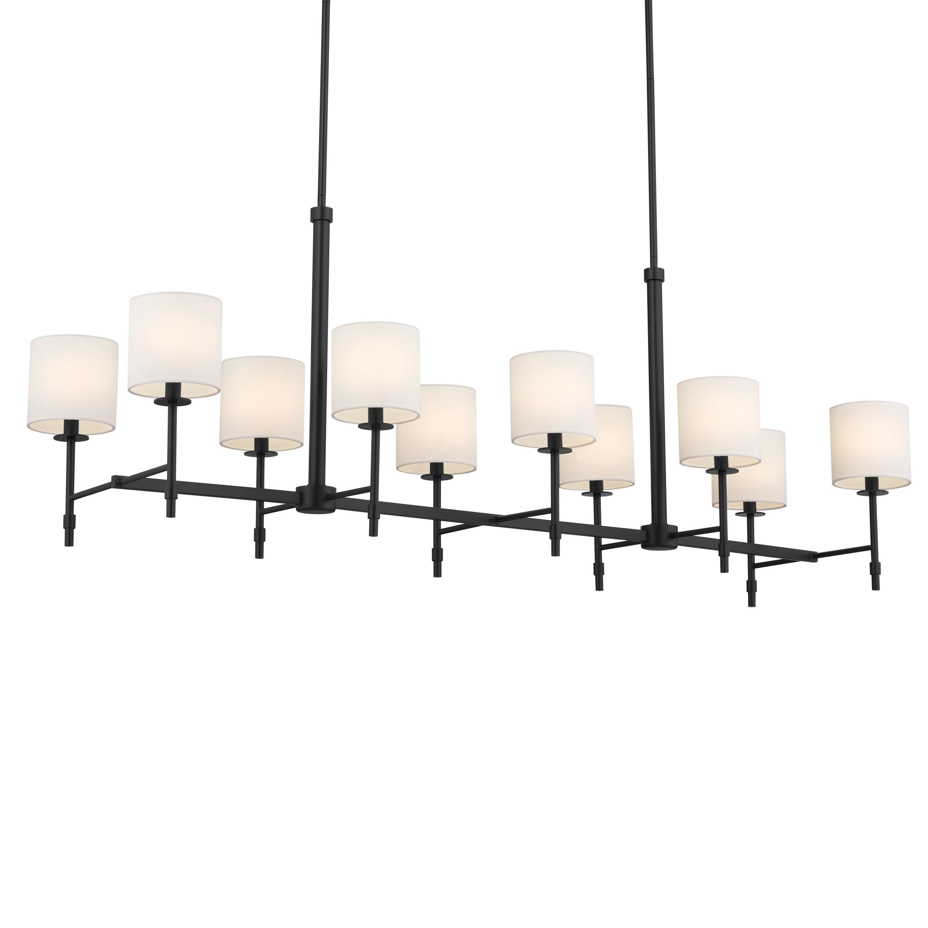 Kichler Lighting Ali 10 - Light Chandelier in  Black