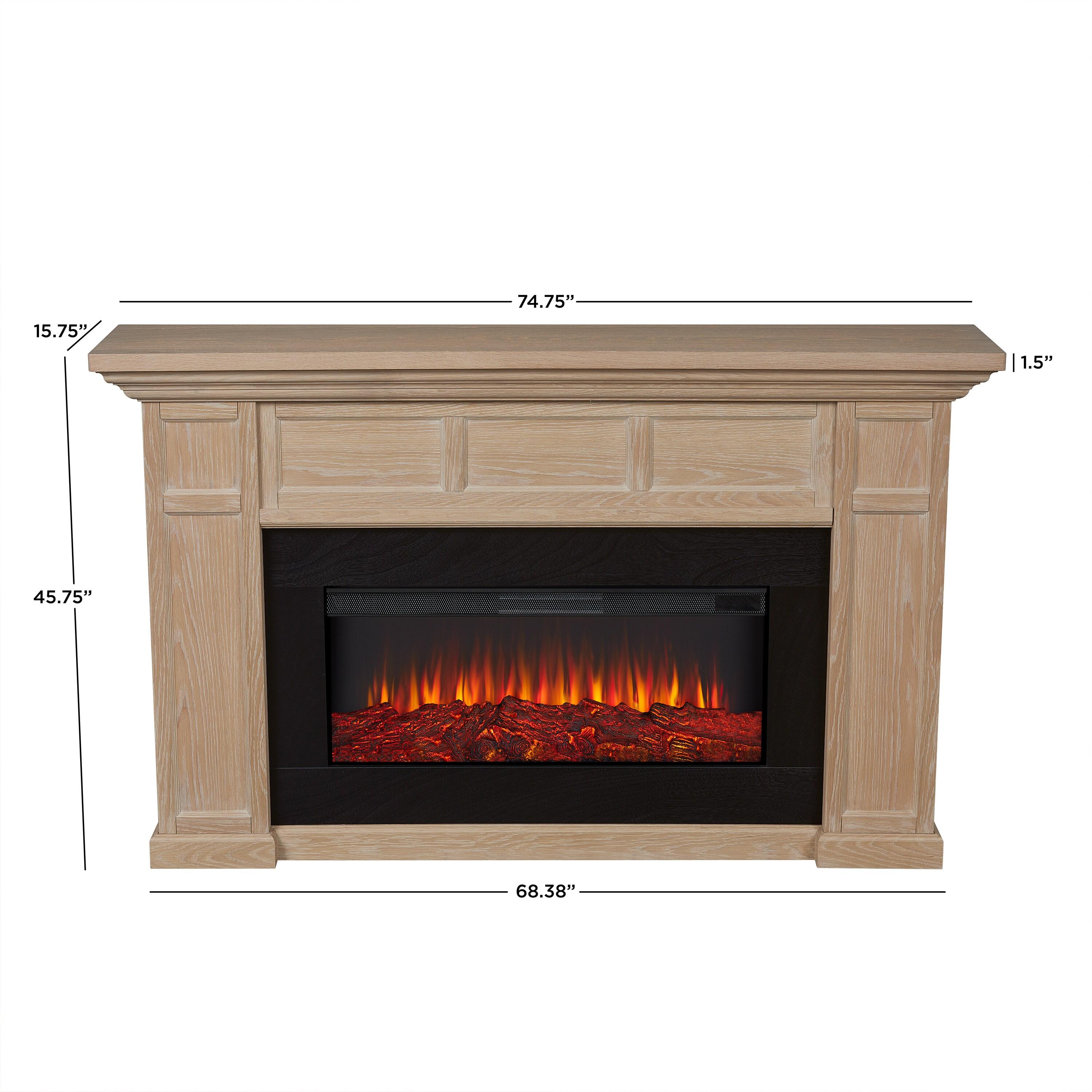 Alcott 75" Landscape Electric Fireplace by Real Flame