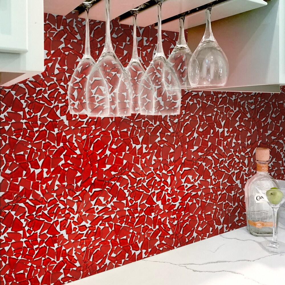 Glass Pebbles Mosaic Wall & Floor Tile