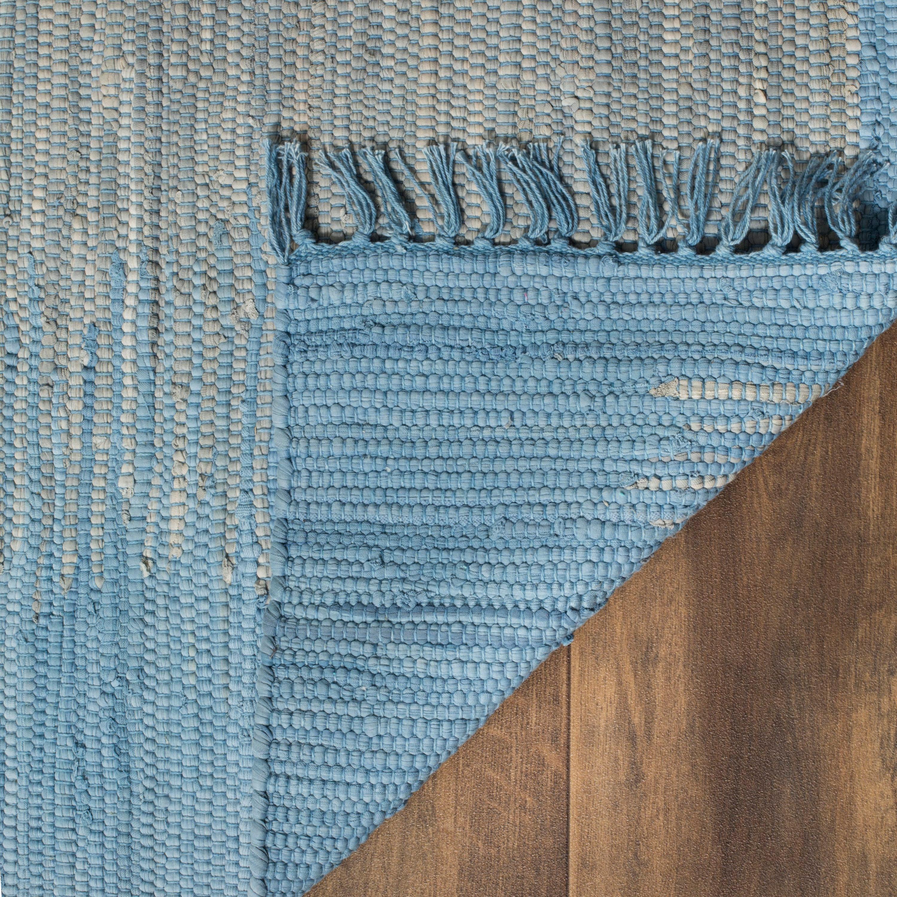 Montauk MTK718 Hand Woven Area Rug - Light Blue - 6'x9' - Safavieh.