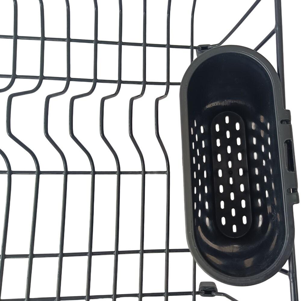 Panacea Steel Small Black Dish Drainer