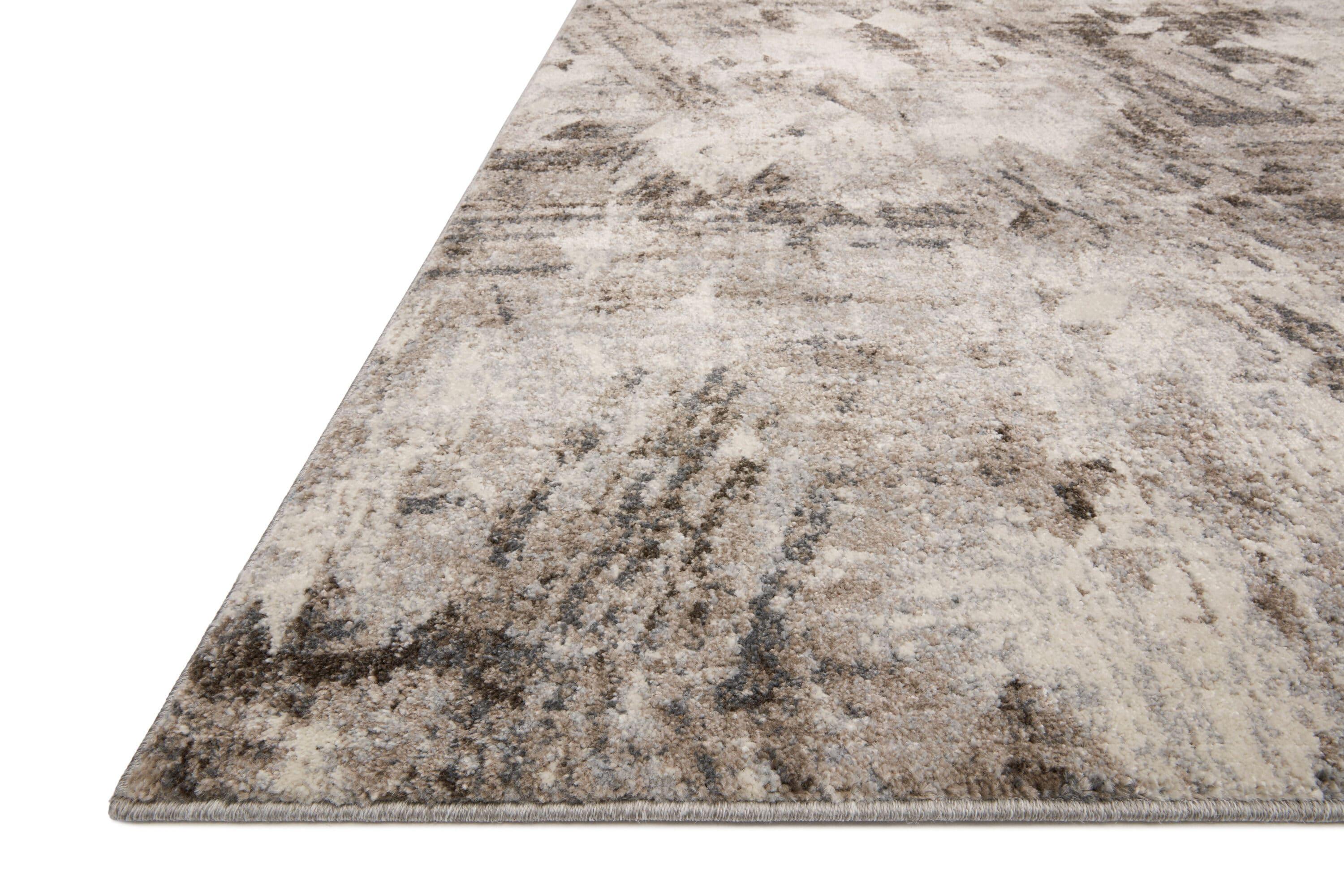 Loloi II Austen AUS-03 Abstract Natural / Mocha Area Rug 7'-10" x 10'-6"
