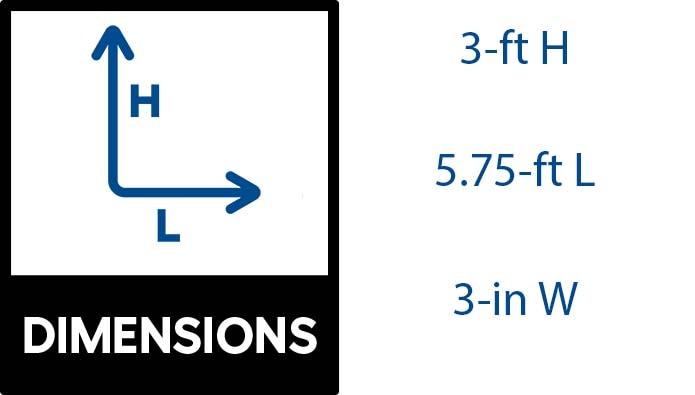 Barrette Outdoor Living VersaRail Winchester 36'' H x 72'' W Aluminum Porch And Stair Railings