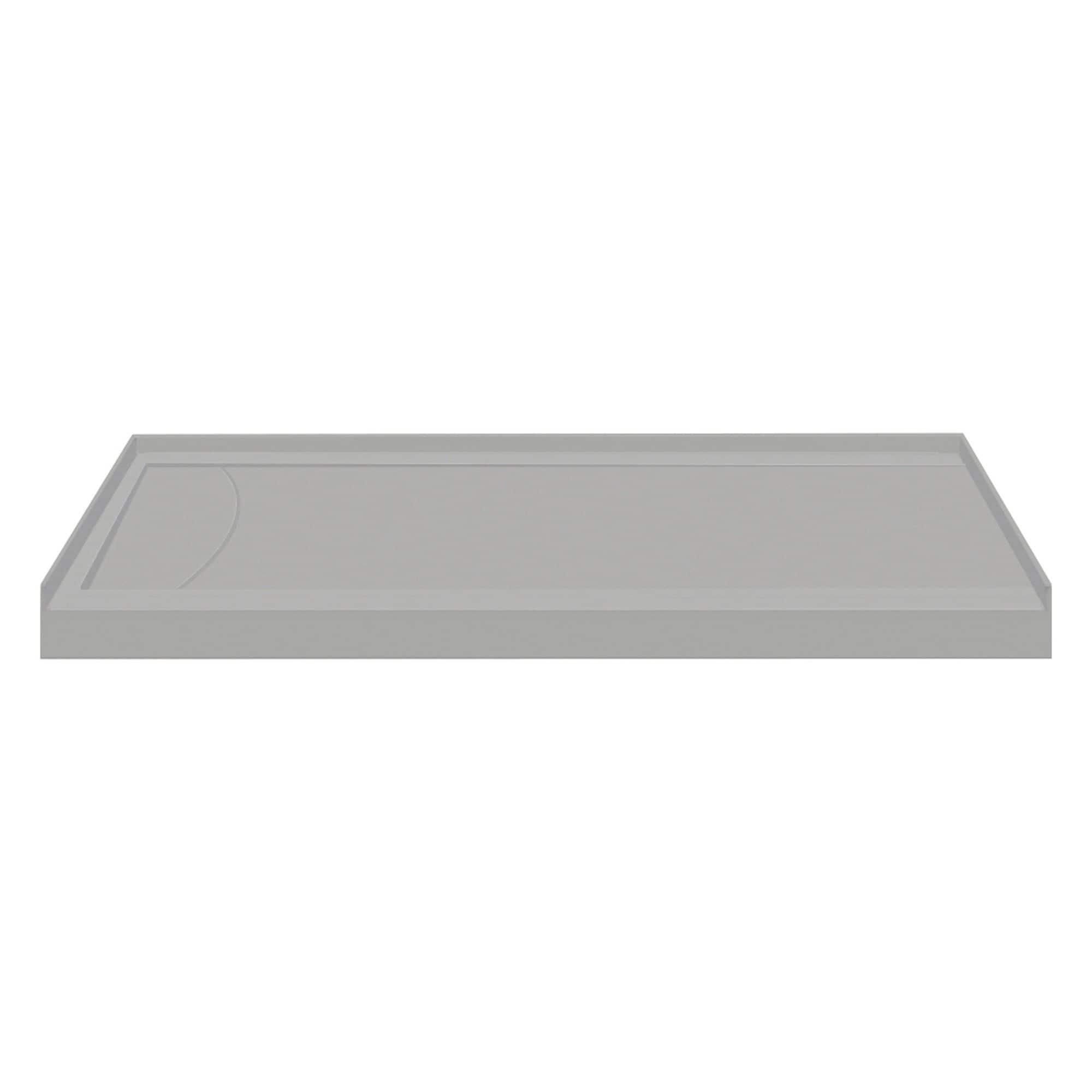 Transolid Transolid 60-in x 32-in Cast Solid Surface Tub Replacement Base Linear FSLB6032L-87