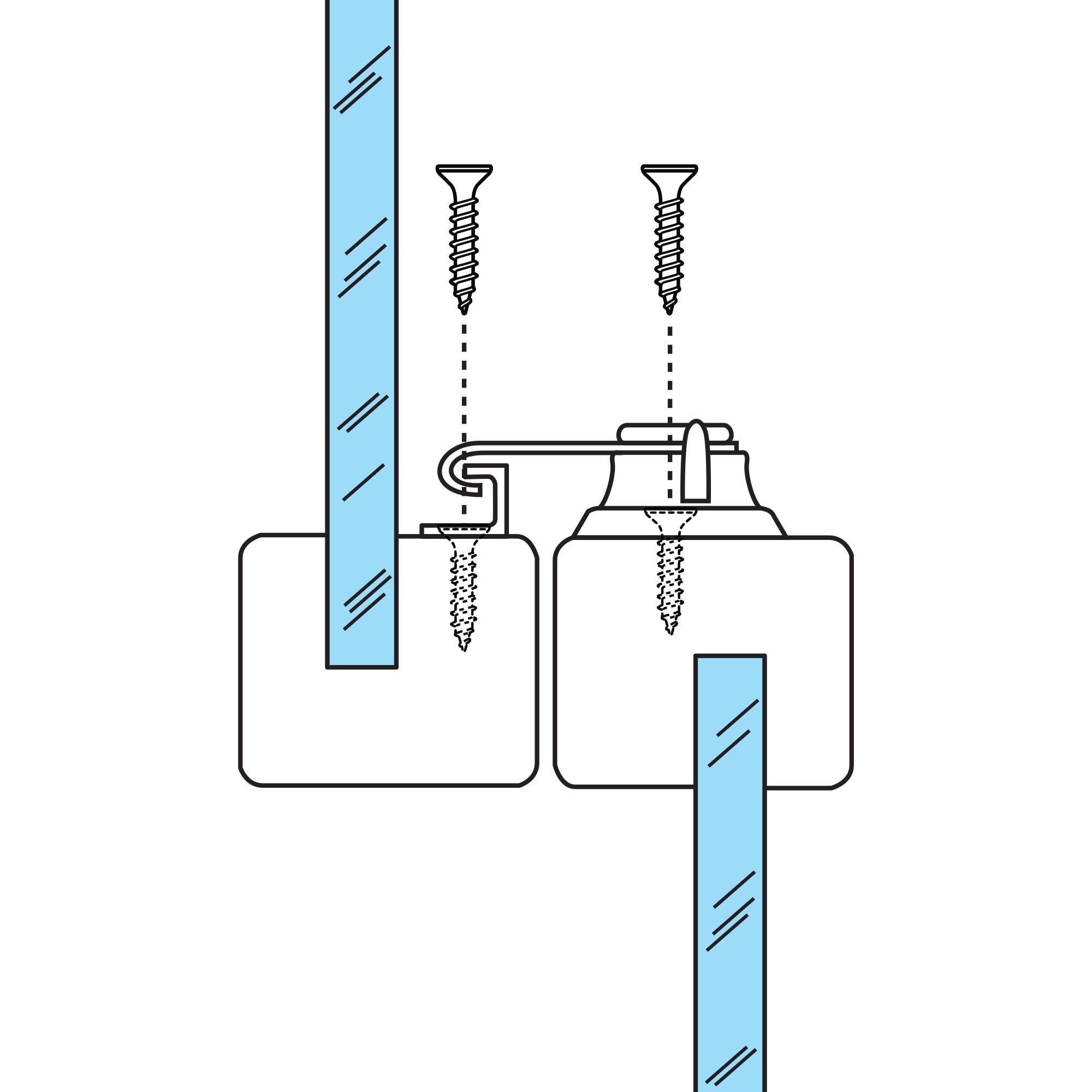 1-3/4 in. Antique Brass-Plated Stamped Steel Double Hung Sliding Window Sash Lock w/Draw Tight Cam-Action Latch Design