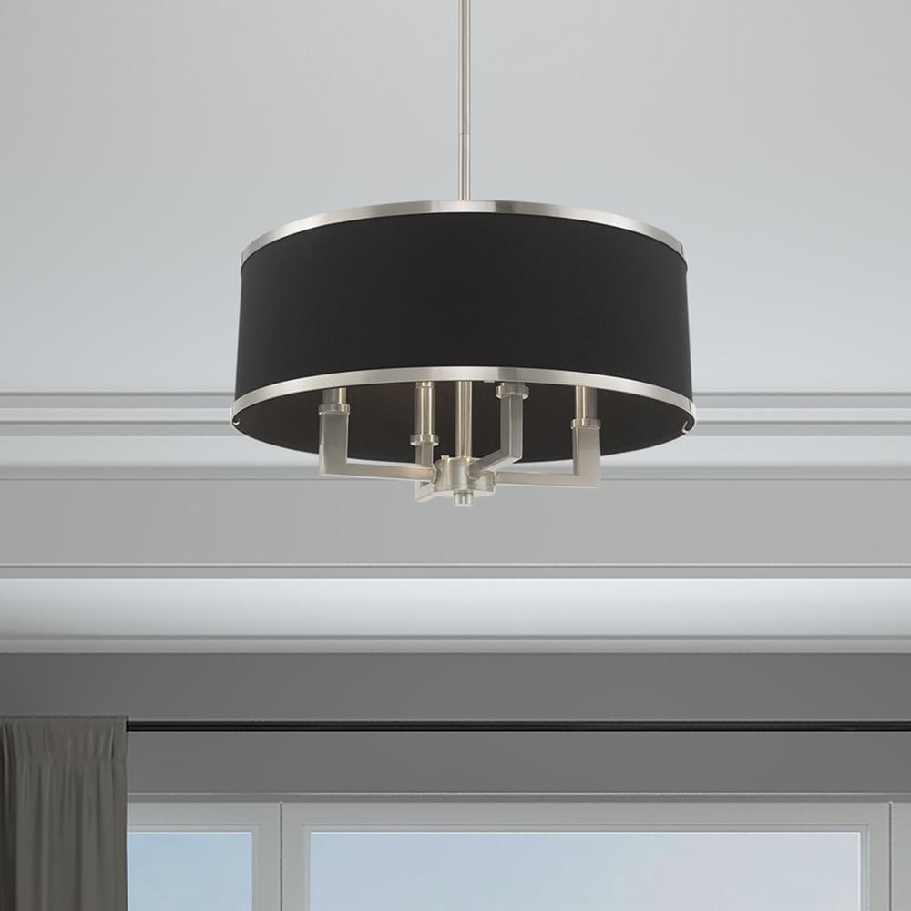 Livex Lighting Park Ridge 4 - Light Chandelier in  Brushed Nickel