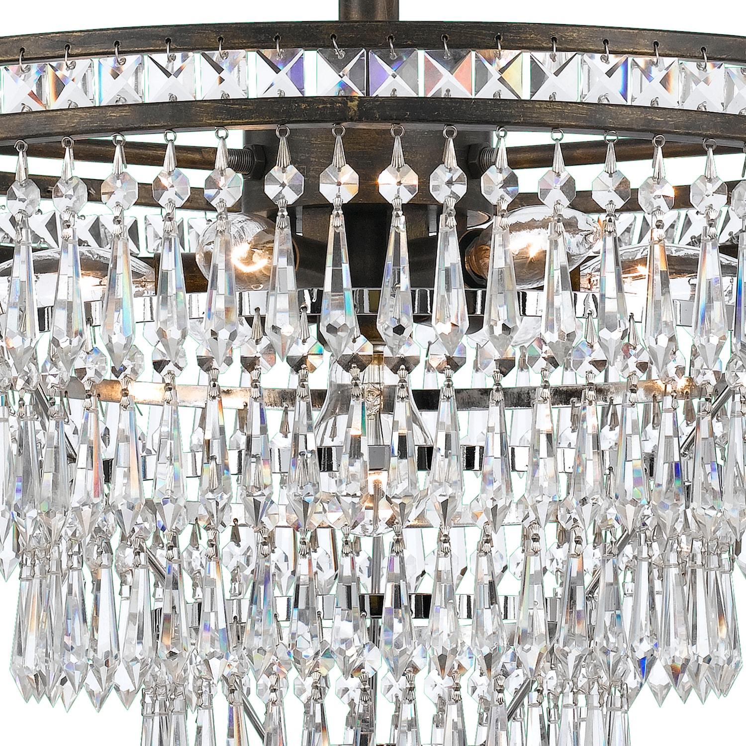 Crystorama Lighting - Seven Light Chandelier - Chandelier - Mercer - Seven Light