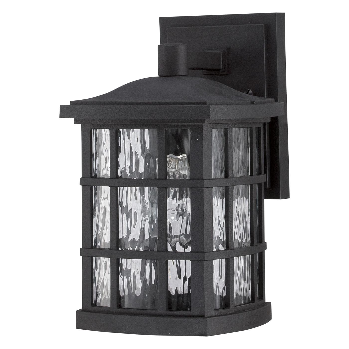 Quoizel Lighting Stonington 1 - Light Sconce in  Mystic Black