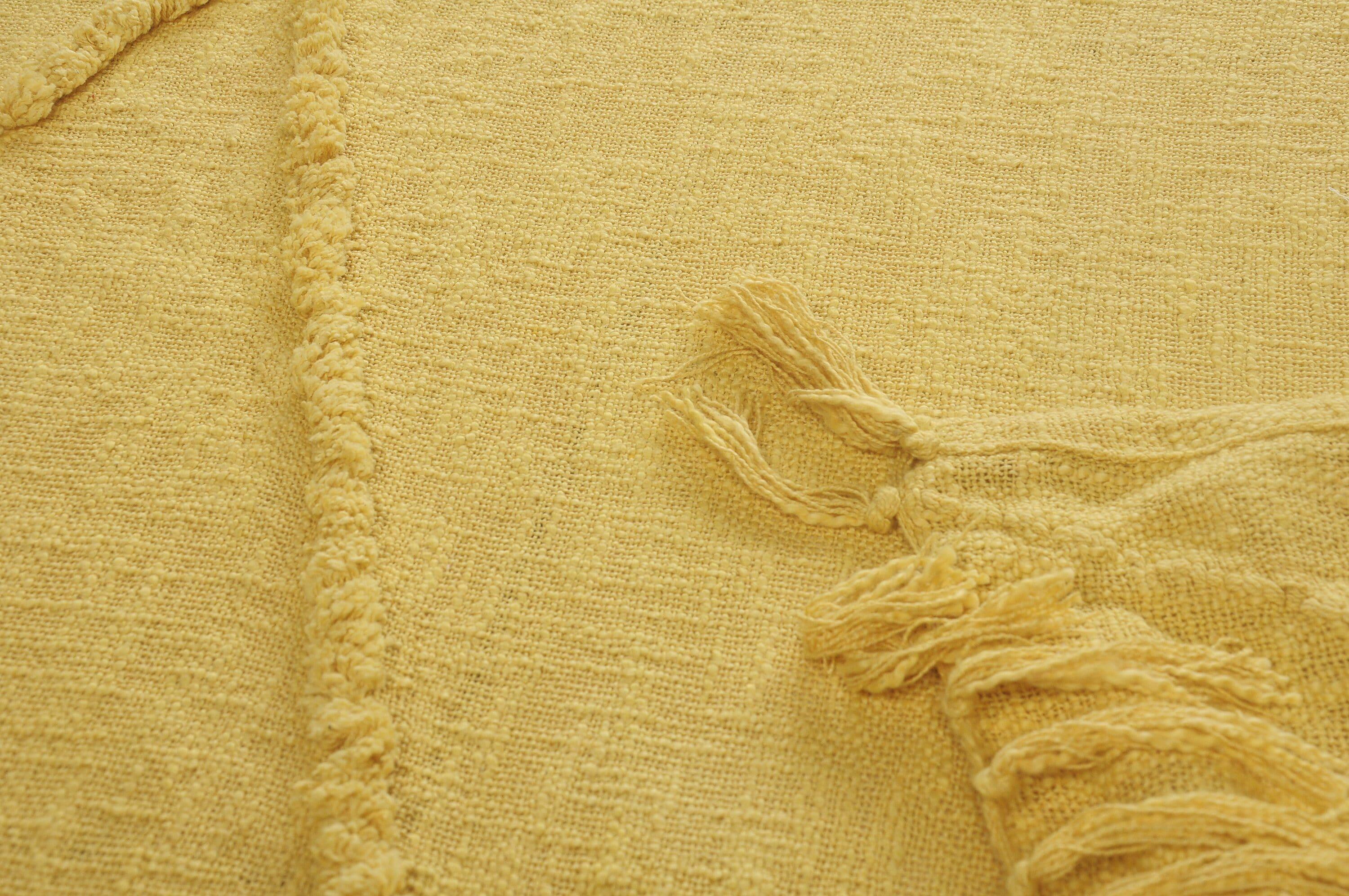 Evette Rios Terracotta Fringed Handmade Woven Throw Blanket & Reviews | Wayfair