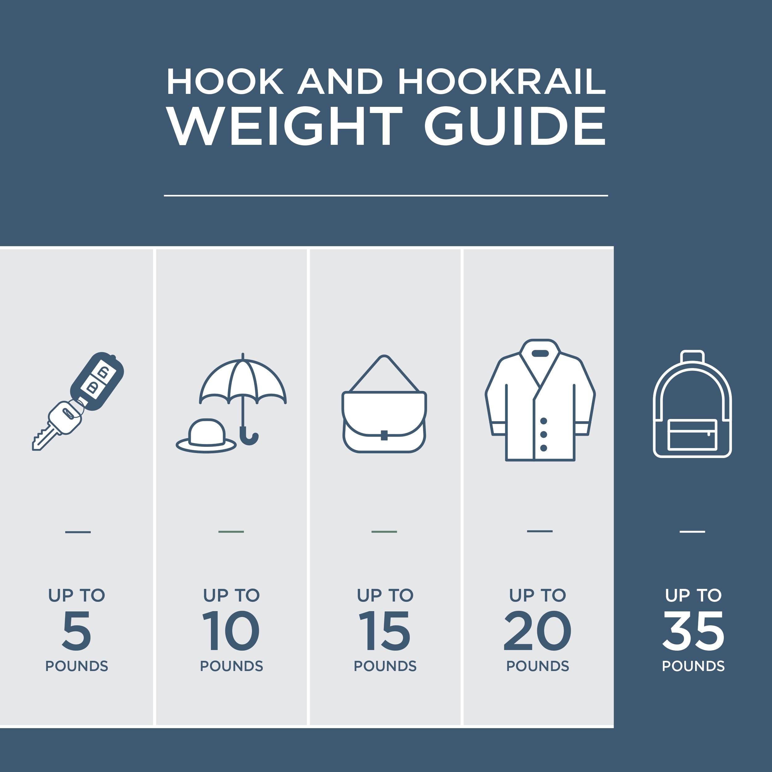 Adare Traditional Double Prong Decorative Wall Hook