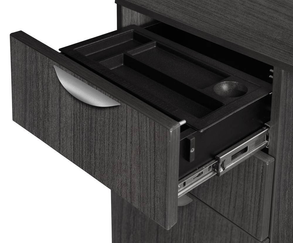 Regency Regency Legacy L Desk with Double Pedestal Drawer Unit