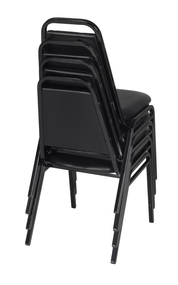 Restaurant Stack Chair (4 pack) in Black