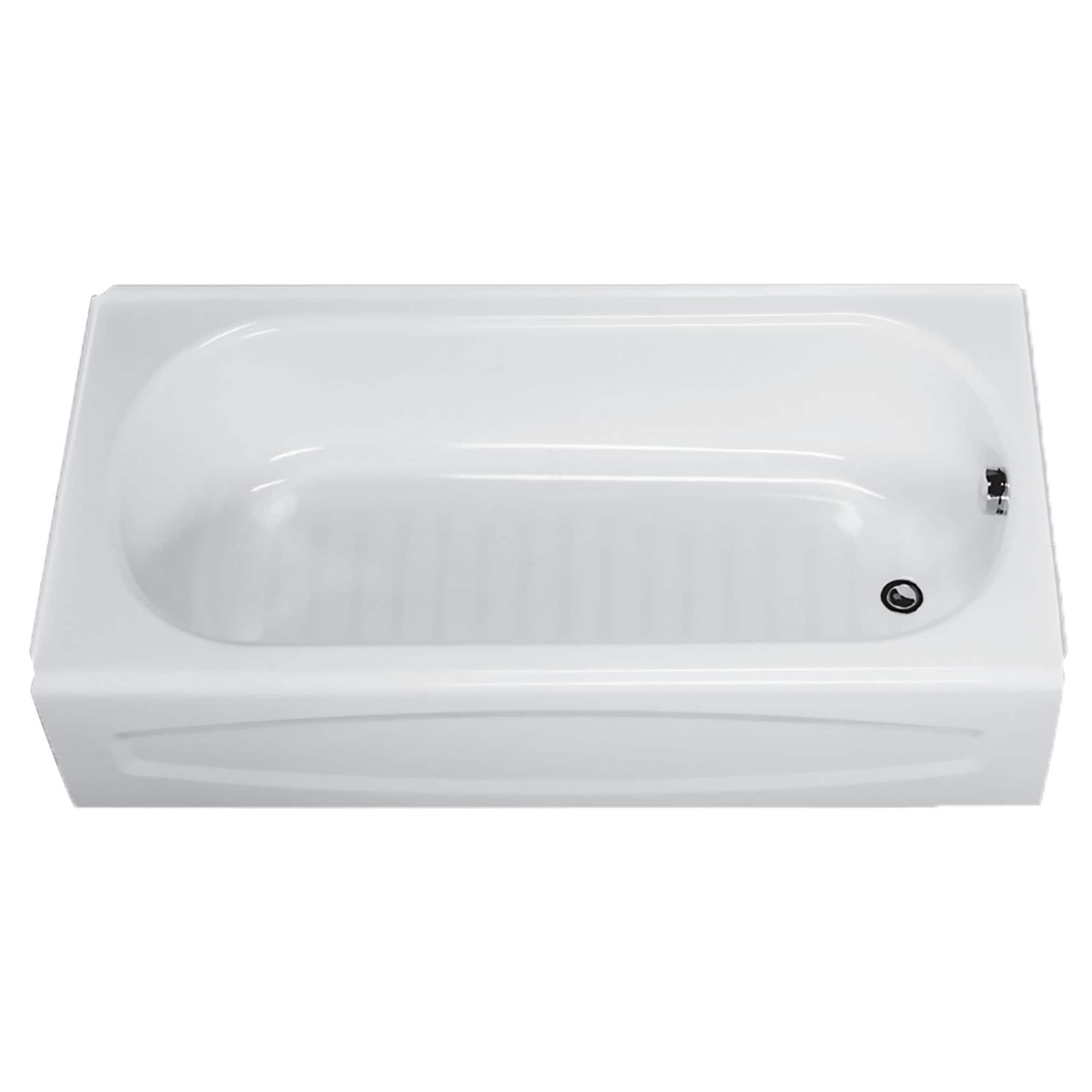 Salem 60'' x 30'' Alcove / Tile In Soaking Porcelain Enameled Steel Bathtub