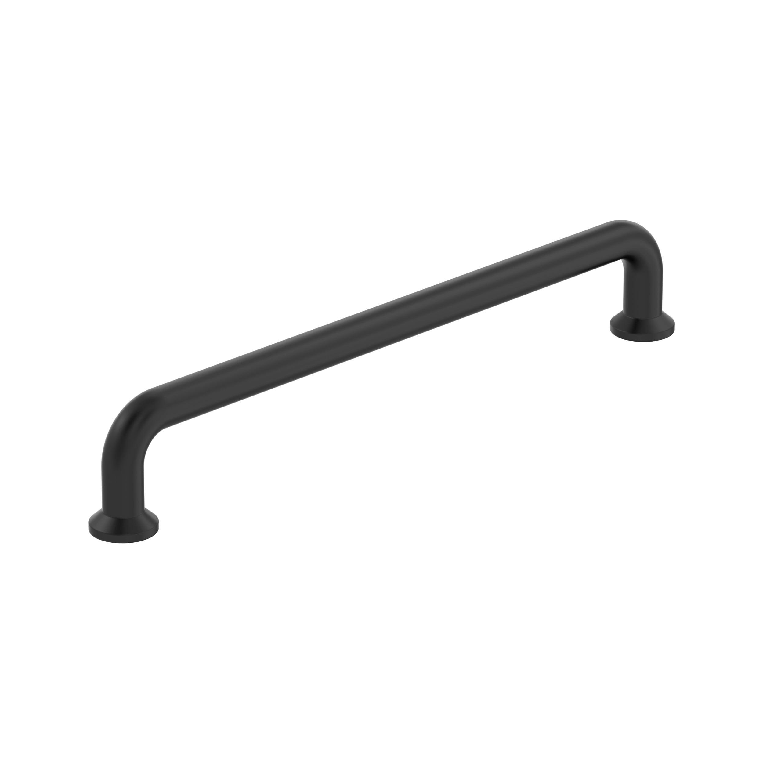 Amerock Factor 12 inch (305mm) Center-to-Center Matte Black Appliance Pull