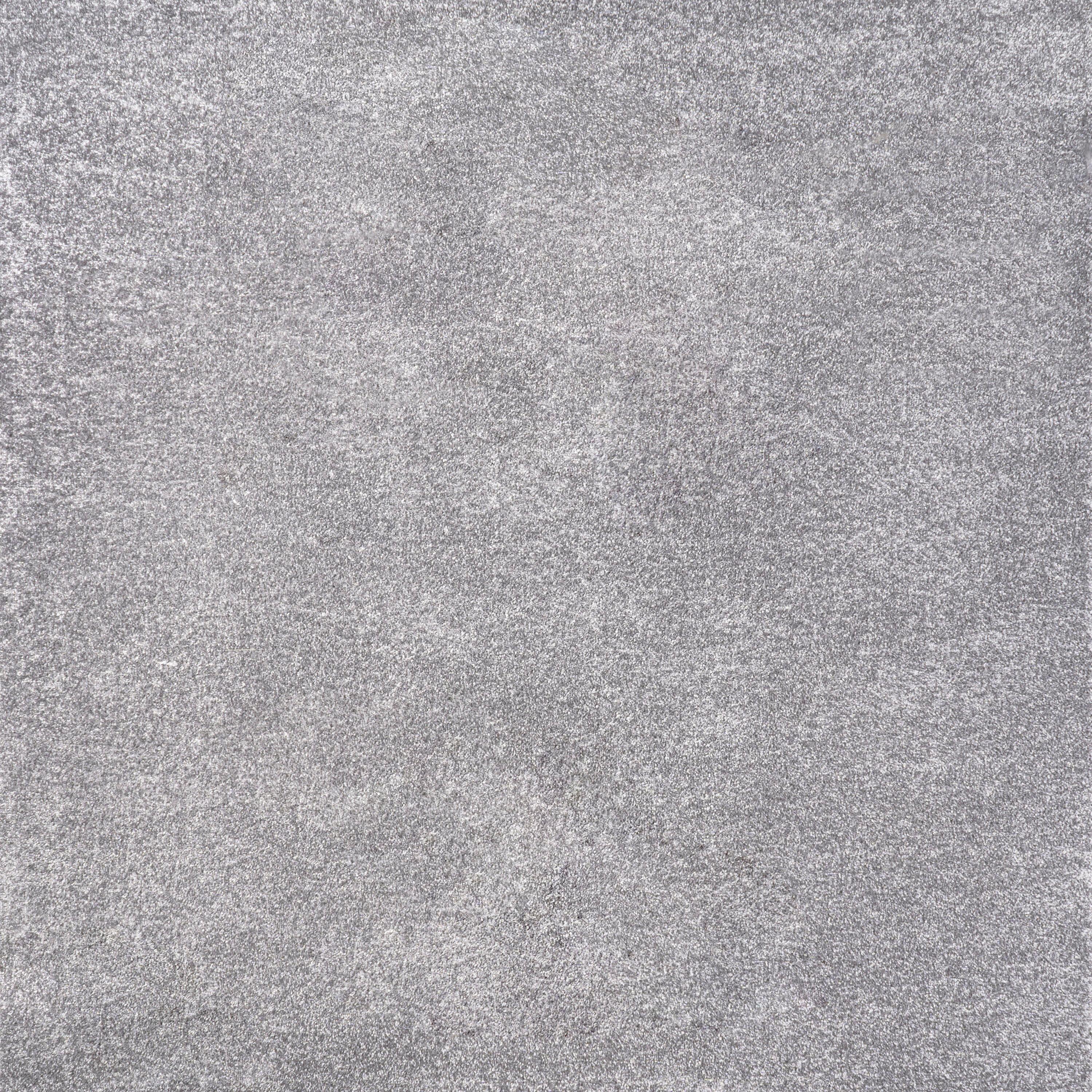 5'x5' Haze Solid Low-Pile, Gray - JONATHAN Y