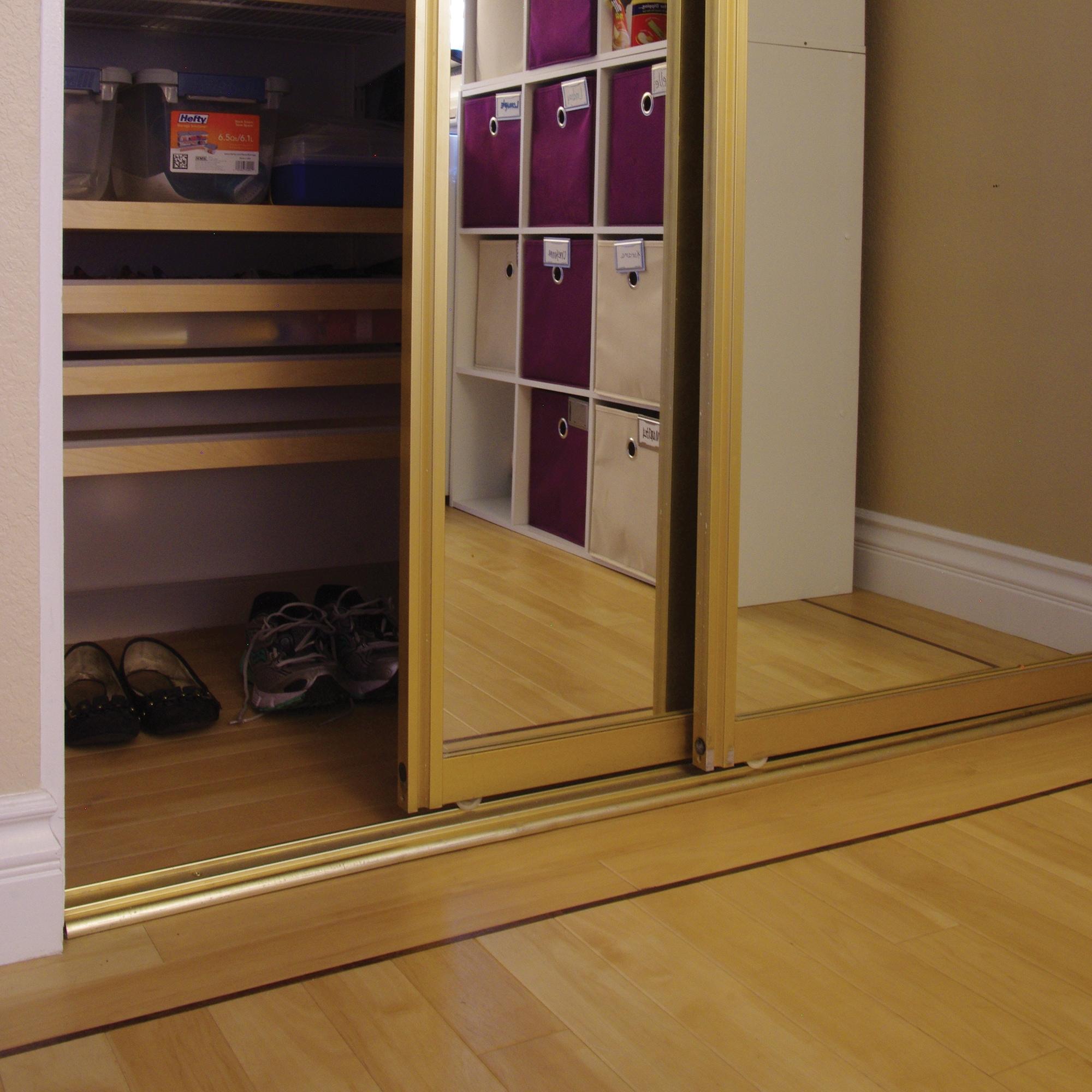 Prime-Line Bypass Mirror Door Bottom Track (Single Pack)