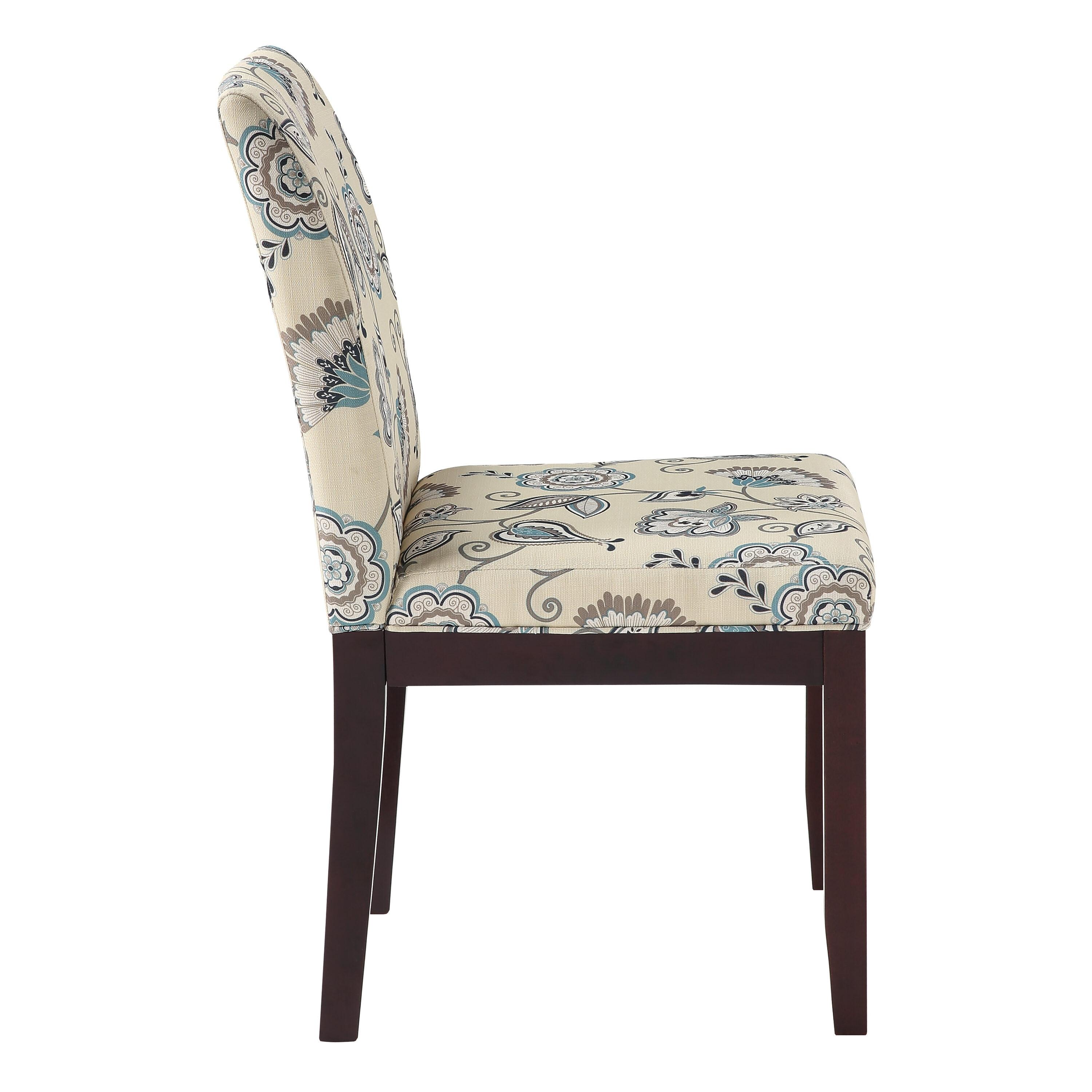 OSP Home Furnishings Dakota Parsons Chair in Avignon Sky Fabric