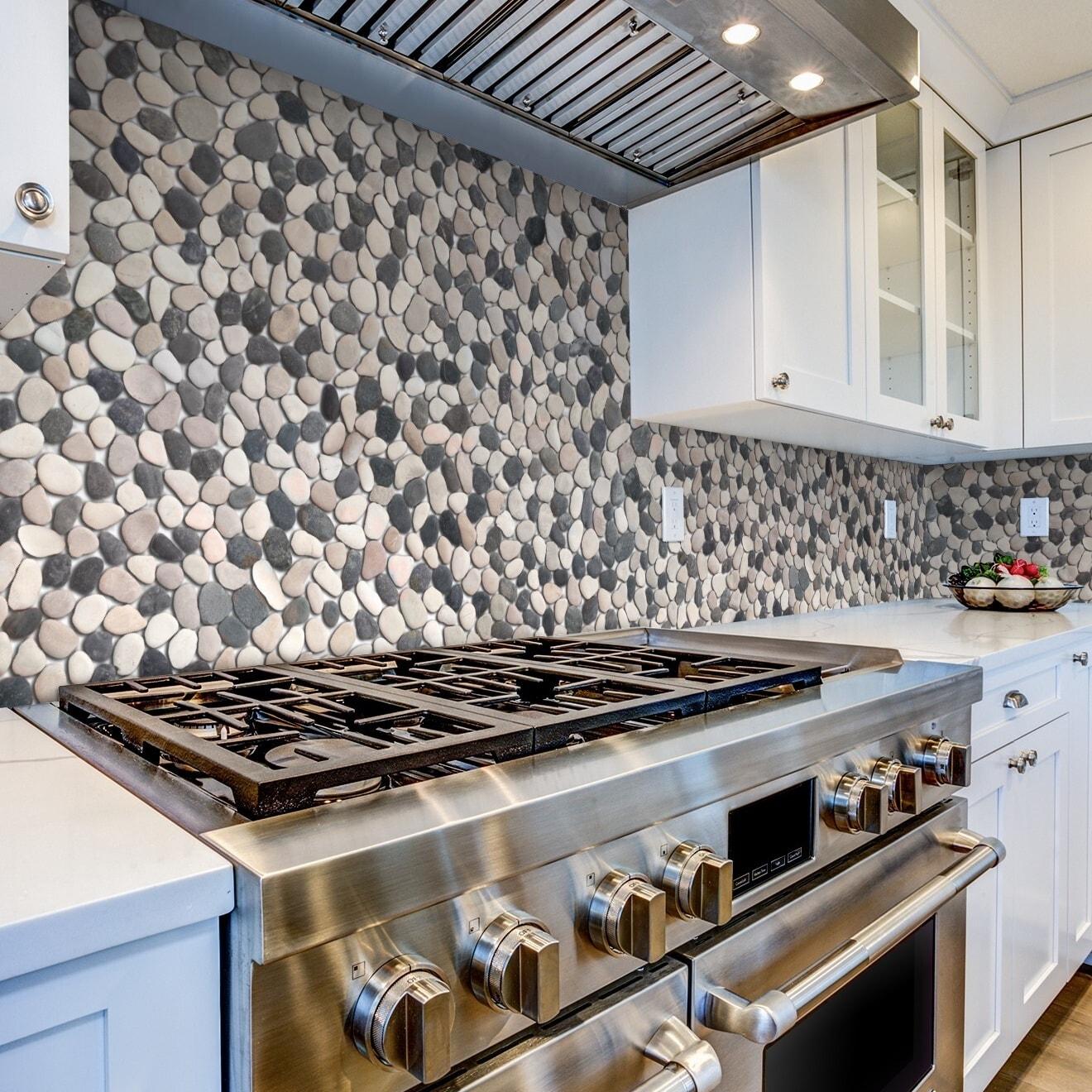 Natural Stone Mosaic Sheet Wall & Floor Tile