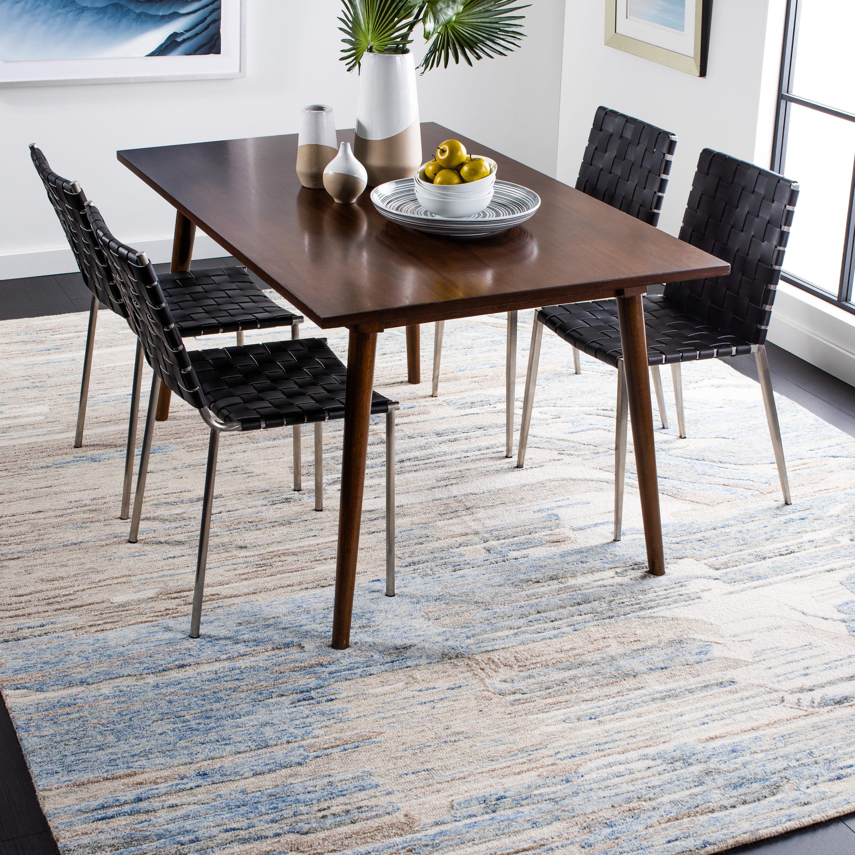 Metro MET902 Hand Tufted Indoor Area Rug - Ivory/Natural - 5'x8' - Safavieh