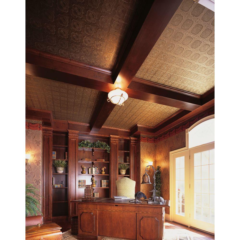 Armstrong World Industries Wellington 1 ft. x 1 ft. Drop-In Mineral Fiber Ceiling Tile in White (Set of 40)
