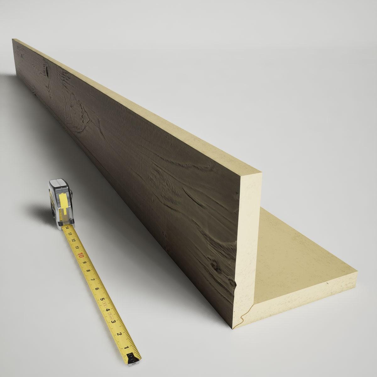 Ekena Millwork Knotty Pine Endurathane Faux Wood Beam Plank
