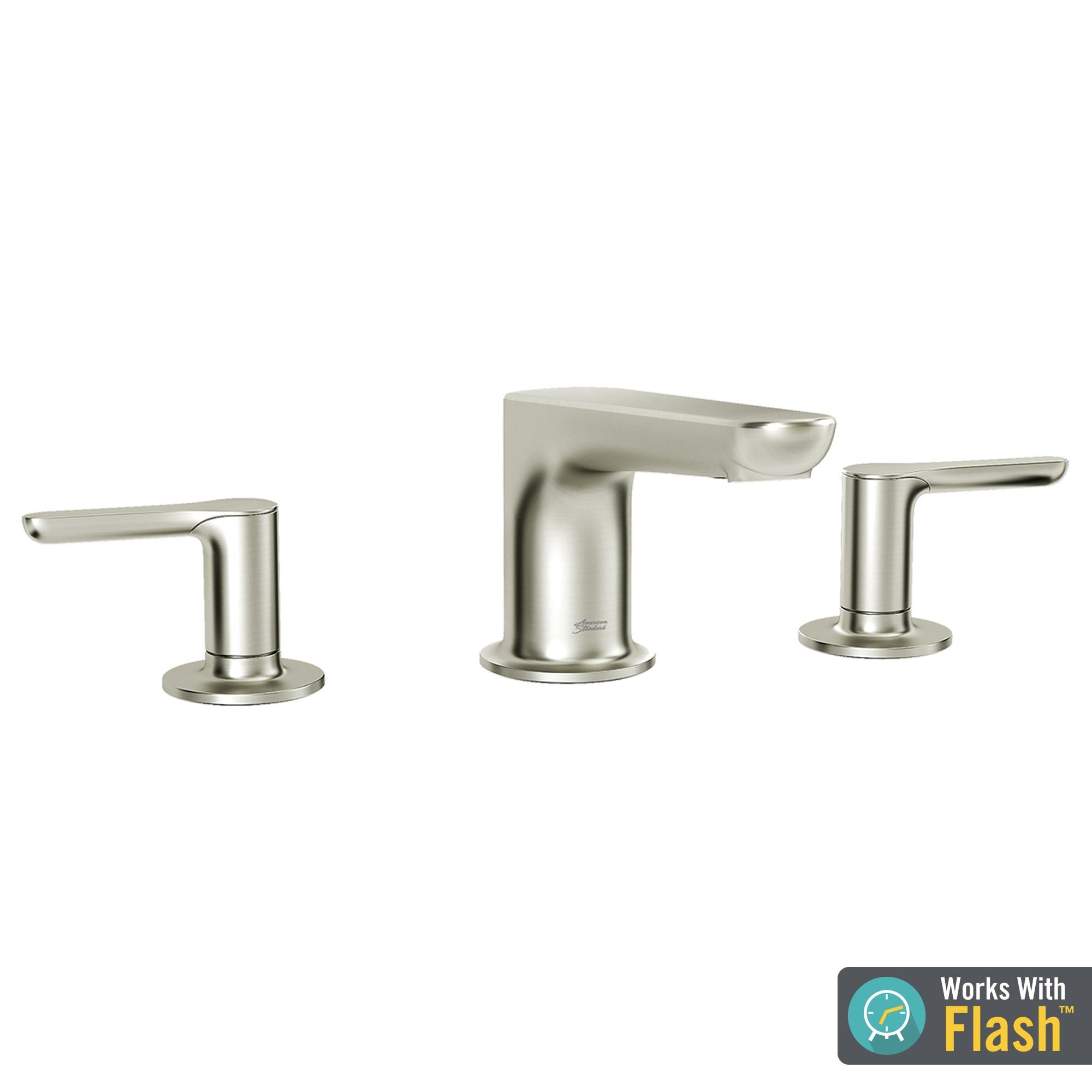 American Standard Studio S 2-Handle Deck-Mount Roman Tub Faucet for Flash Rough-in Valves in Brushed Nickel