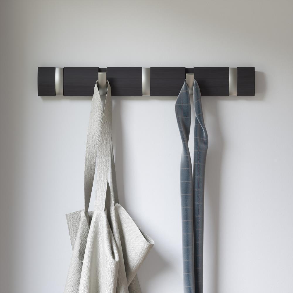 Flip 5 - Hook Solid Wood Coat Rack