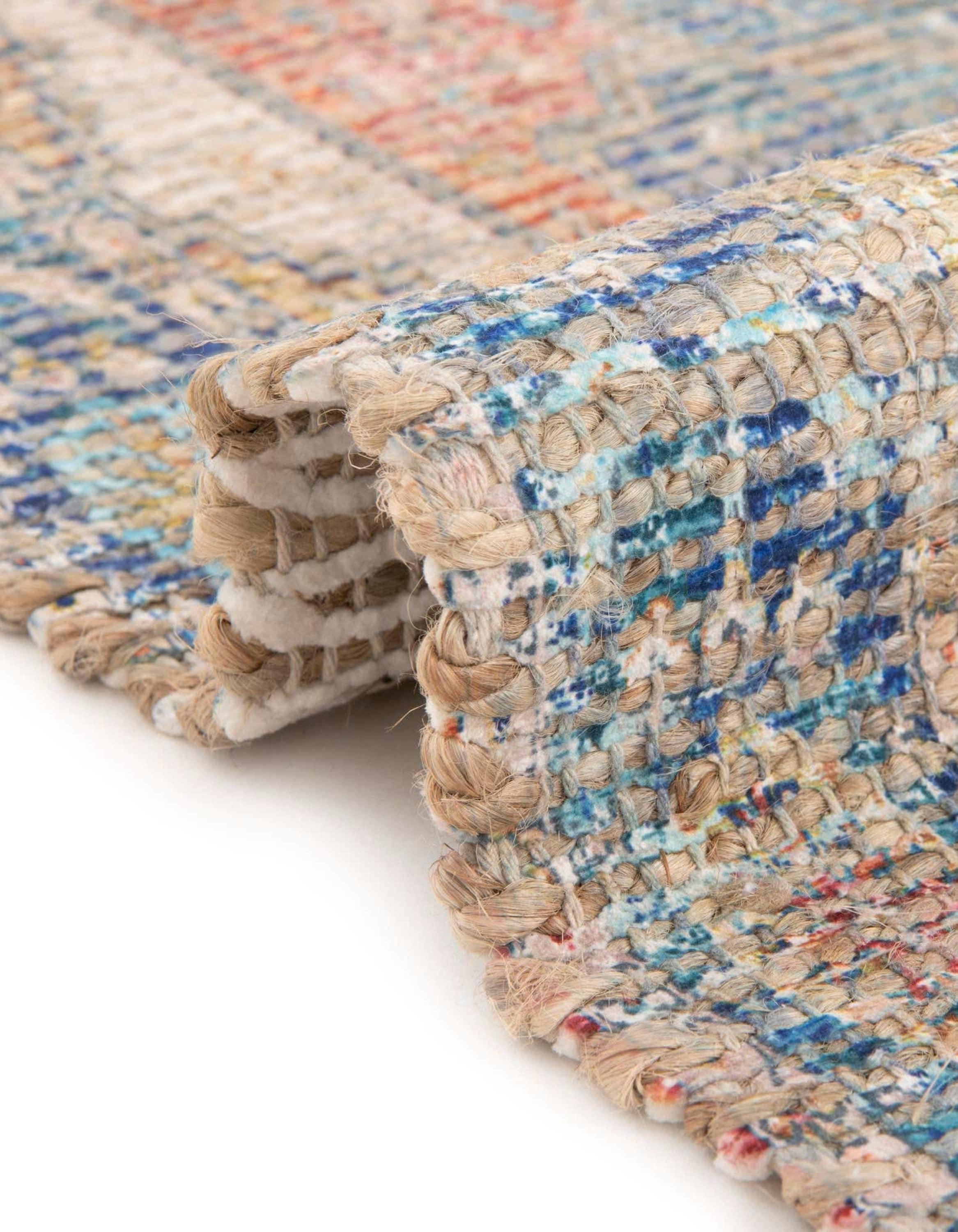 Unique Loom 9' 0 x 12' 0 Chenille Jute Rectangle Area Rug
