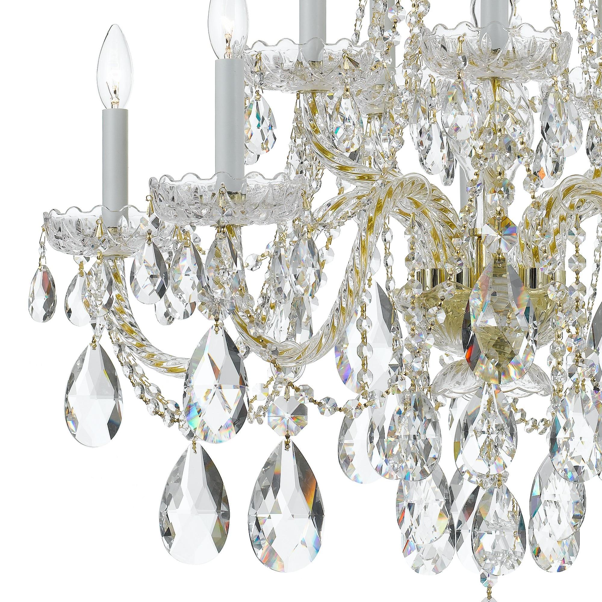 Crystorama Lighting - Ten Light Chandelier - Chandelier - Crystal - Five Light