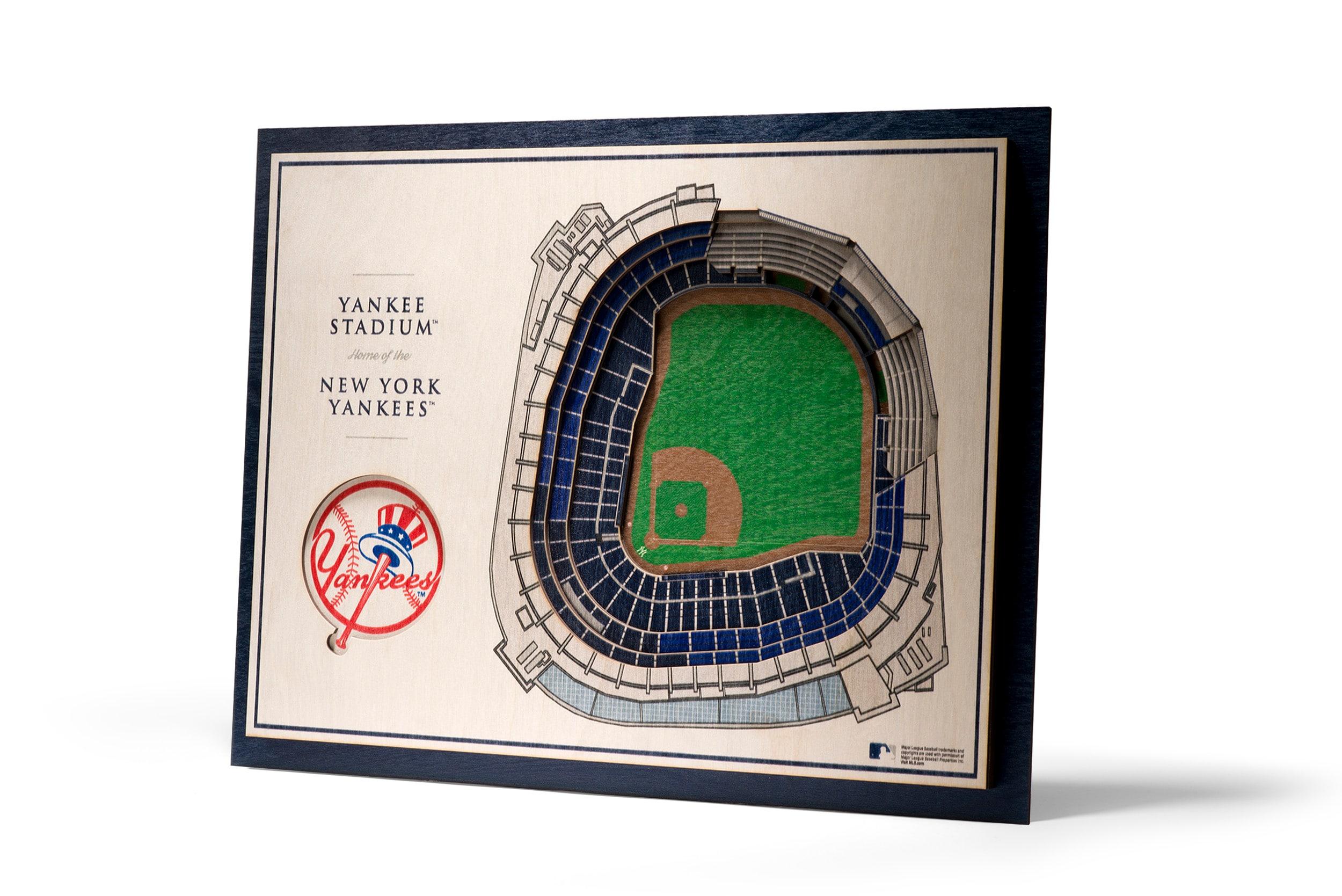 YouTheFan MLB 5-Layer StadiumViews 3D Wall Art