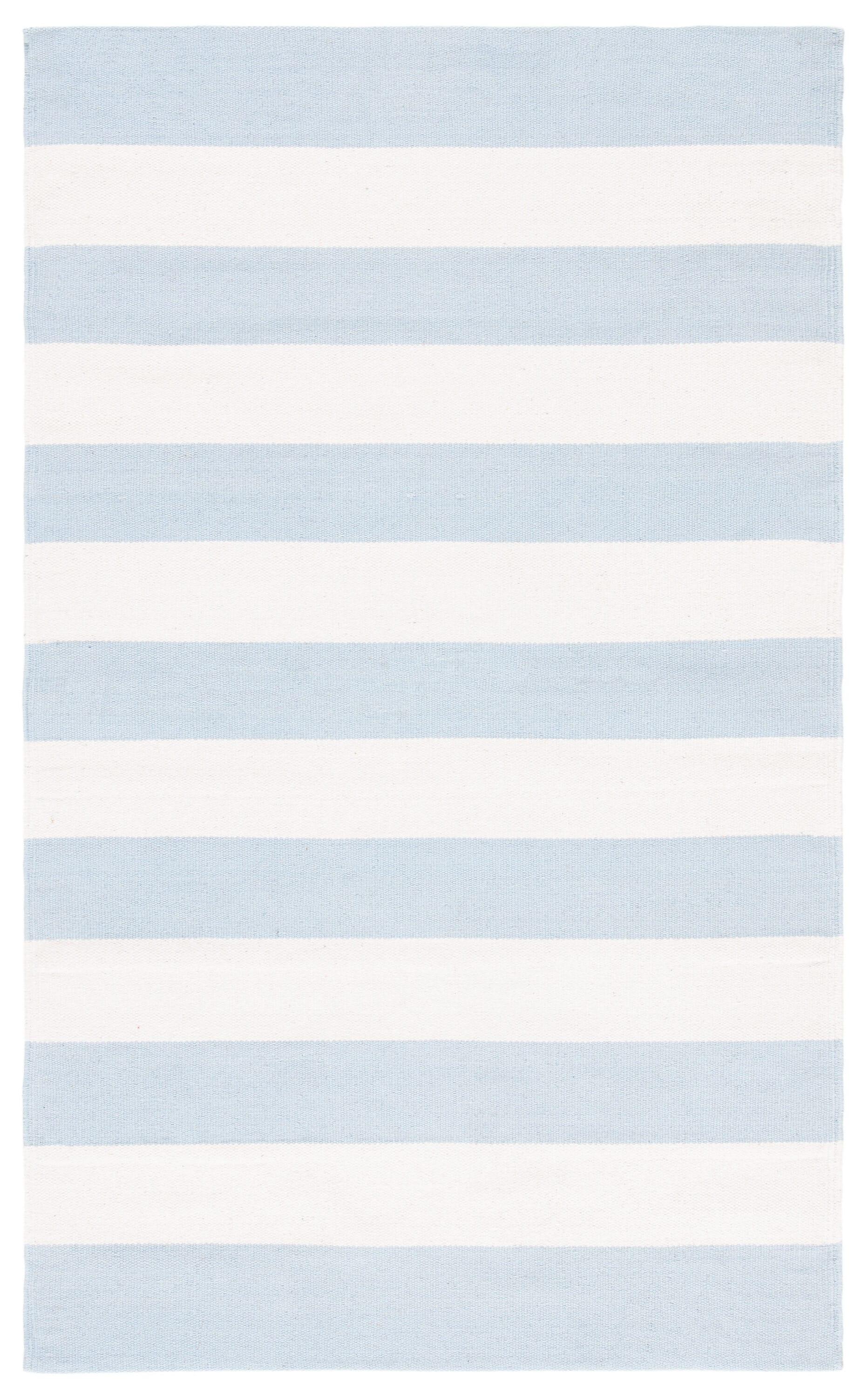 Montauk MTK712 Hand Woven Area Rug - Sky Blue/Ivory - 3'x5' - Safavieh.