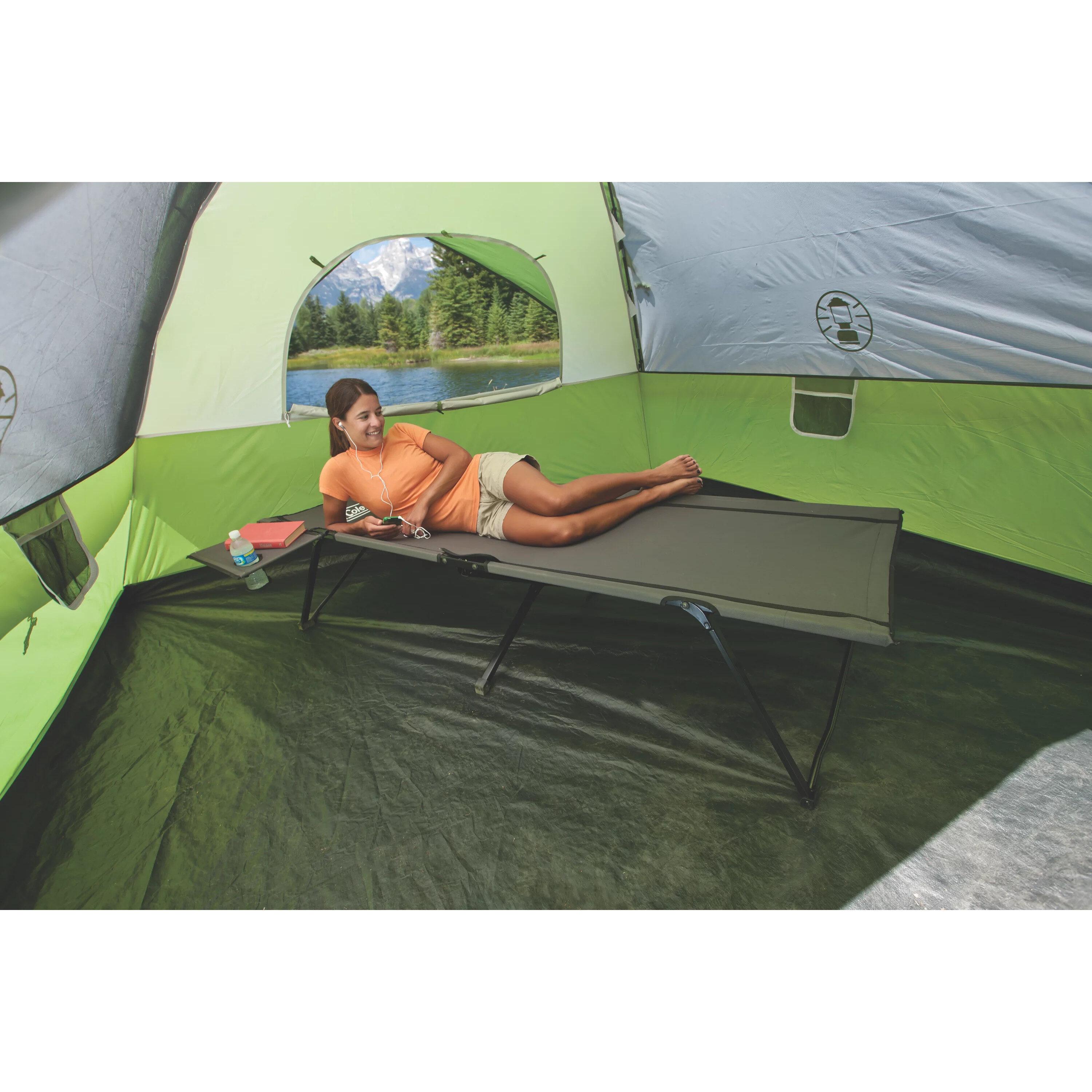 Coleman® Pack-Away® Camping Cot with Side Table