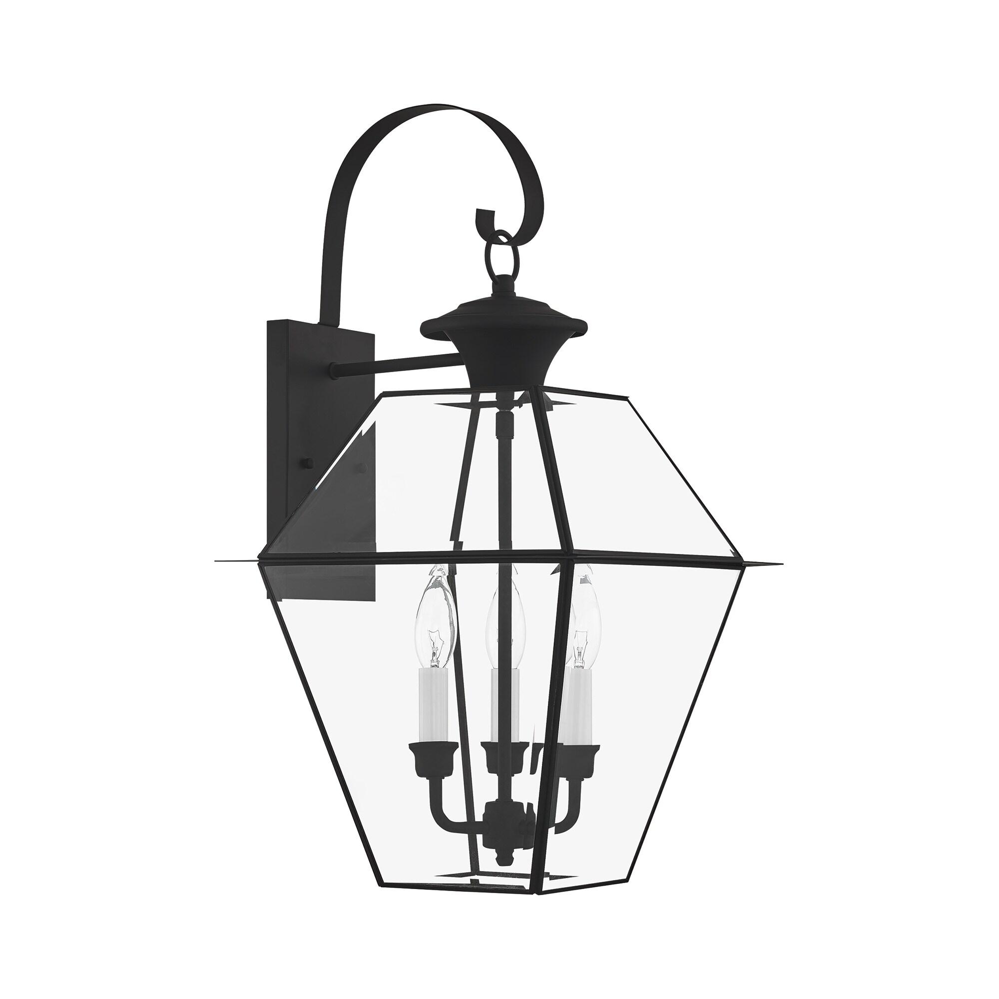Livex Lighting Westover 3 - Light Wall Light in  Black