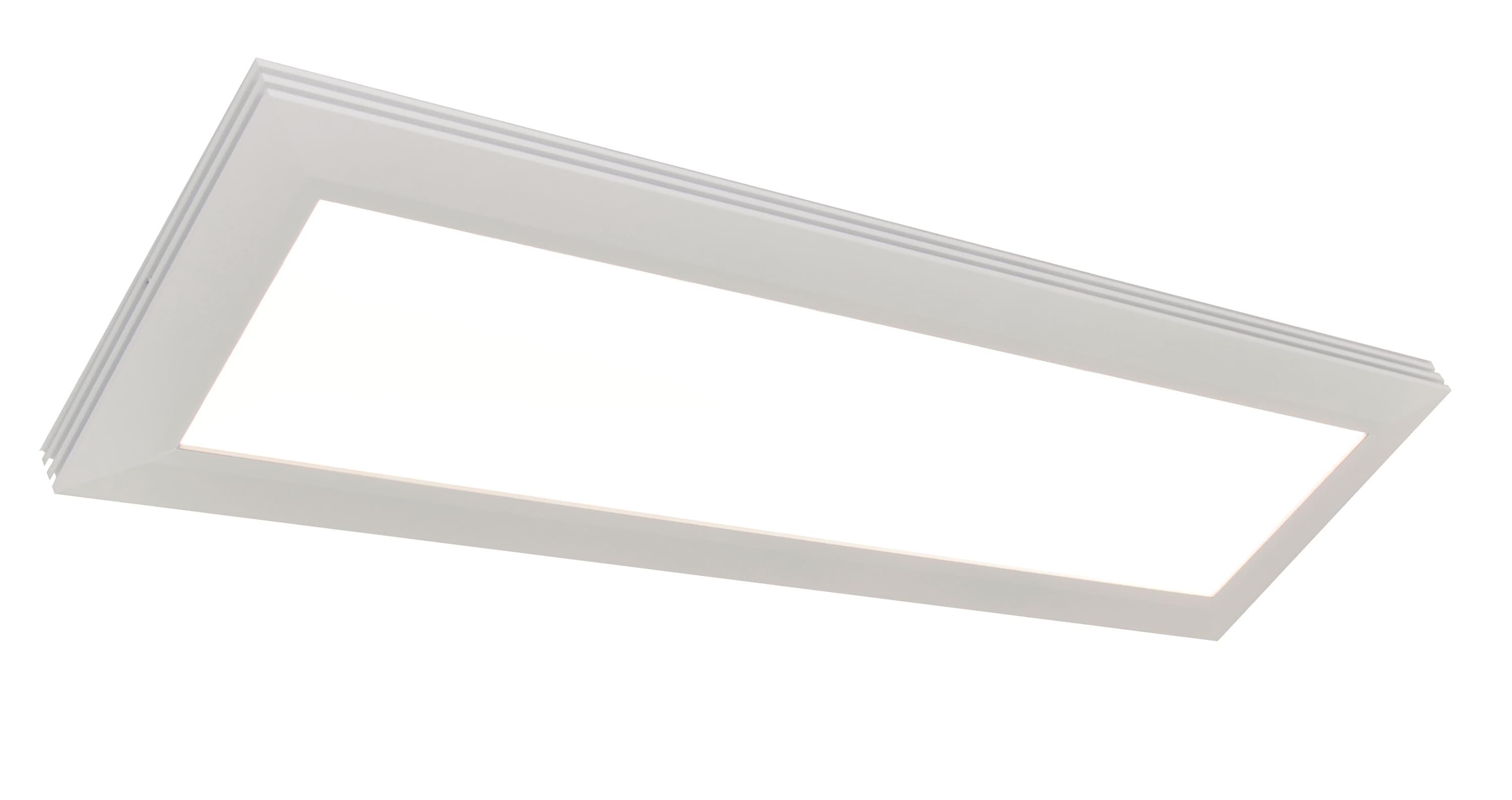 AFX Sloane 1-light ADA White LED Flush Mount, White Acrylic Shade