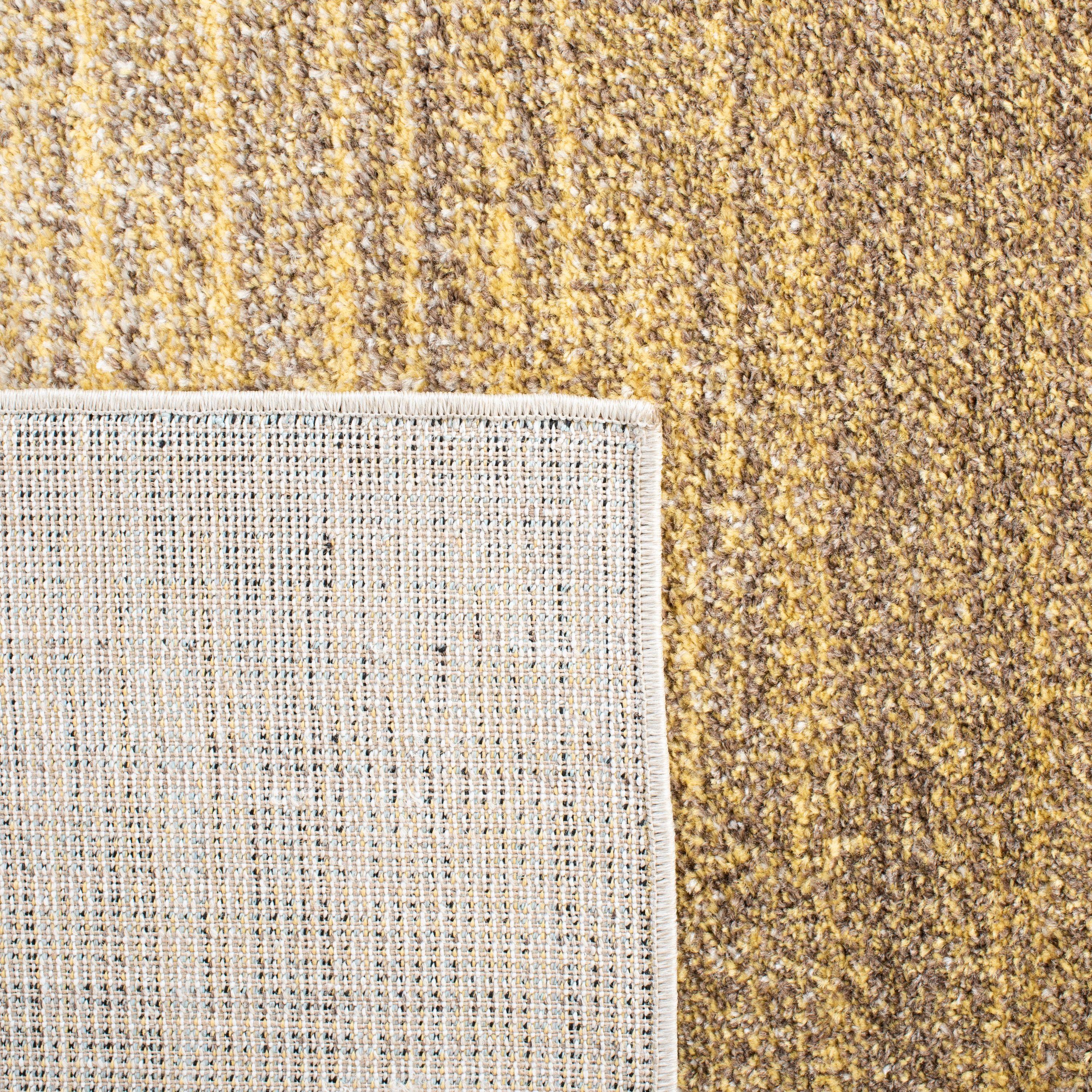 SAFAVIEH Adirondack Maris Abstract Runner Rug, Gold/Ivory, 2'6" x 12'